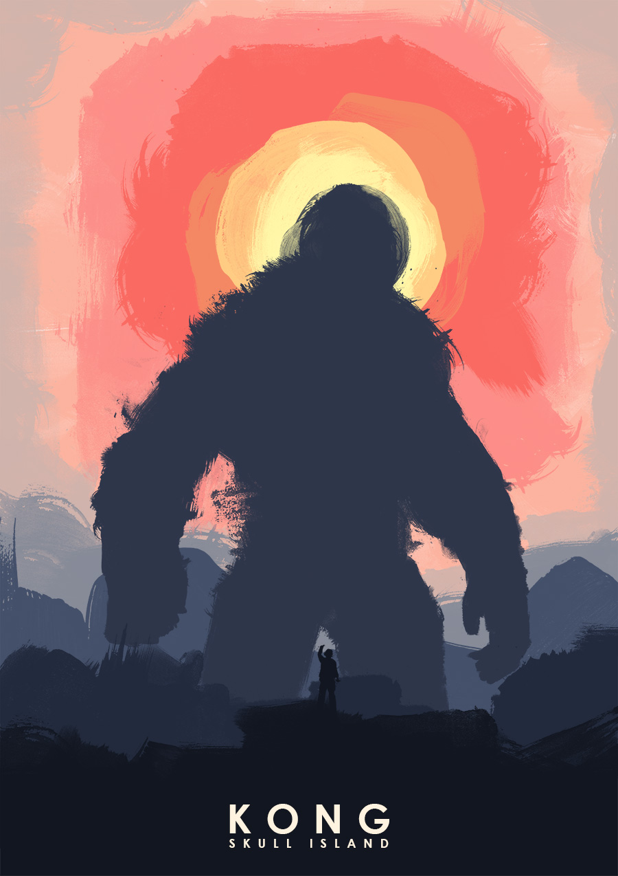 Kong Skull Island Minimal Wallpapers