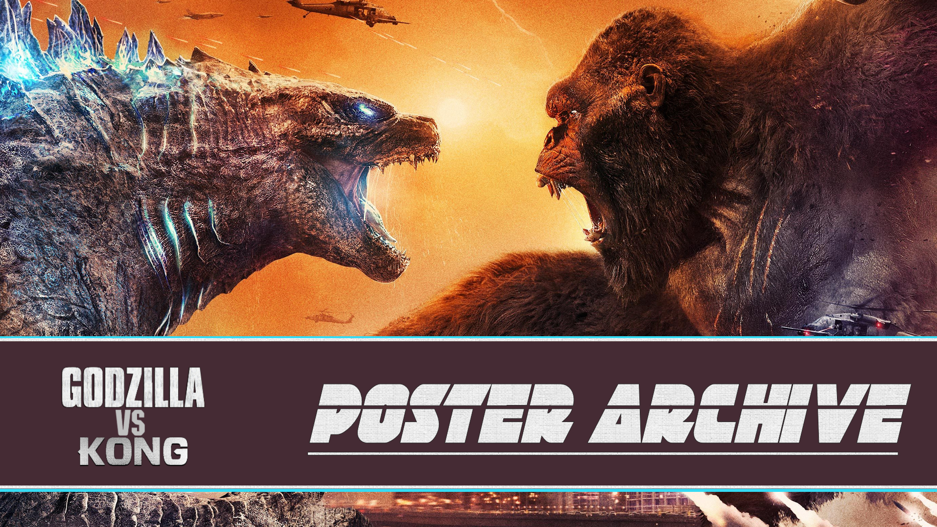 Kong Vs Godzilla Poster Wallpapers