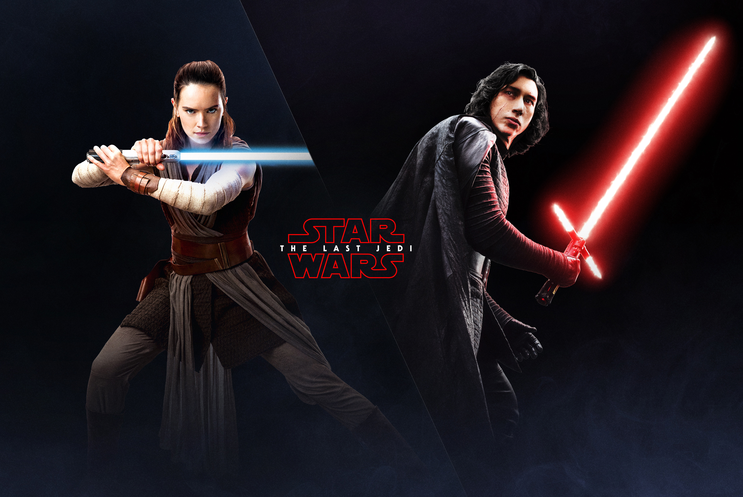 Kylo Ren And Rey In Star Wars The Rise Of Skywalker Wallpapers