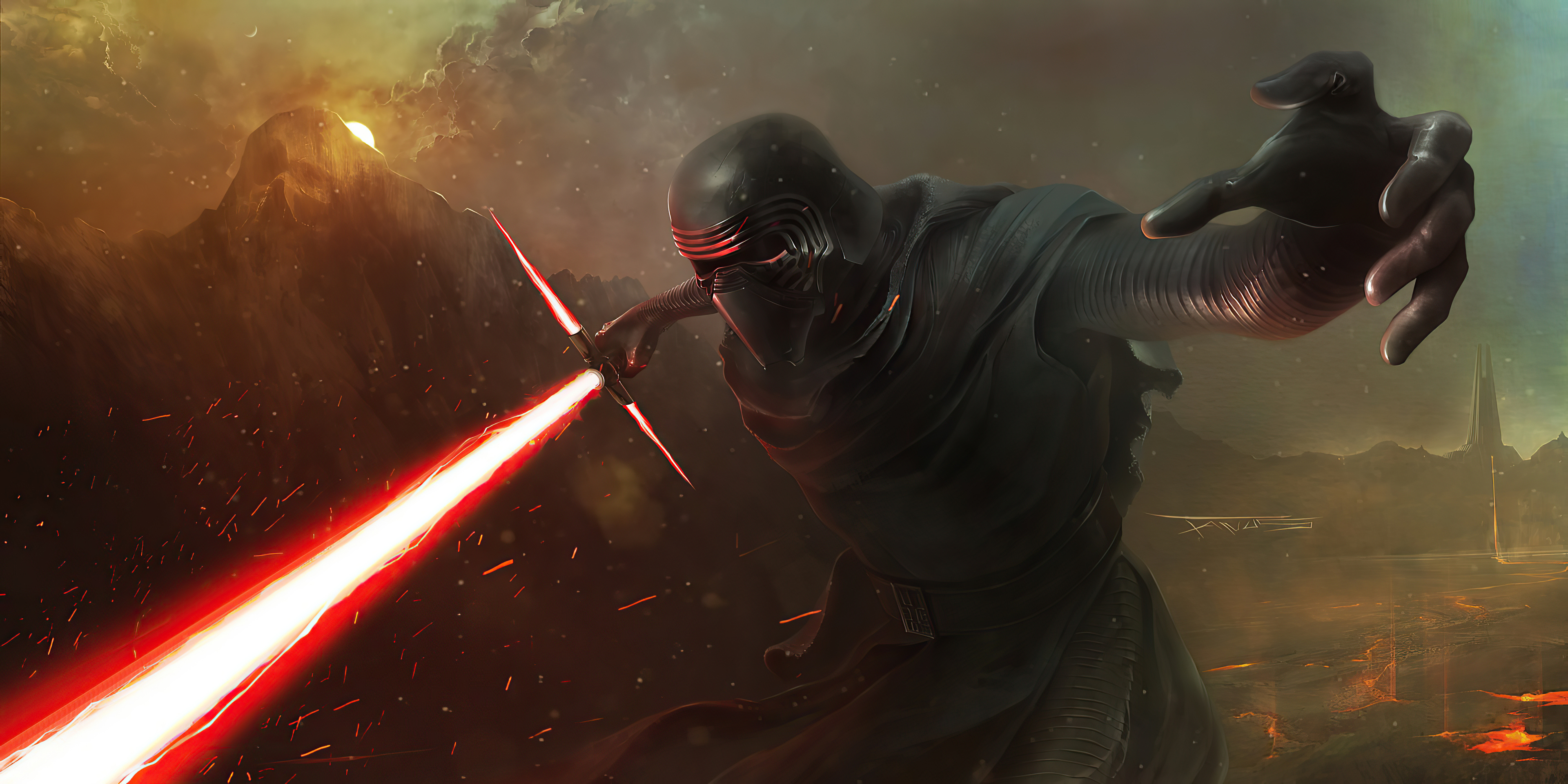 Kylo Ren Star Wars Artistic Wallpapers