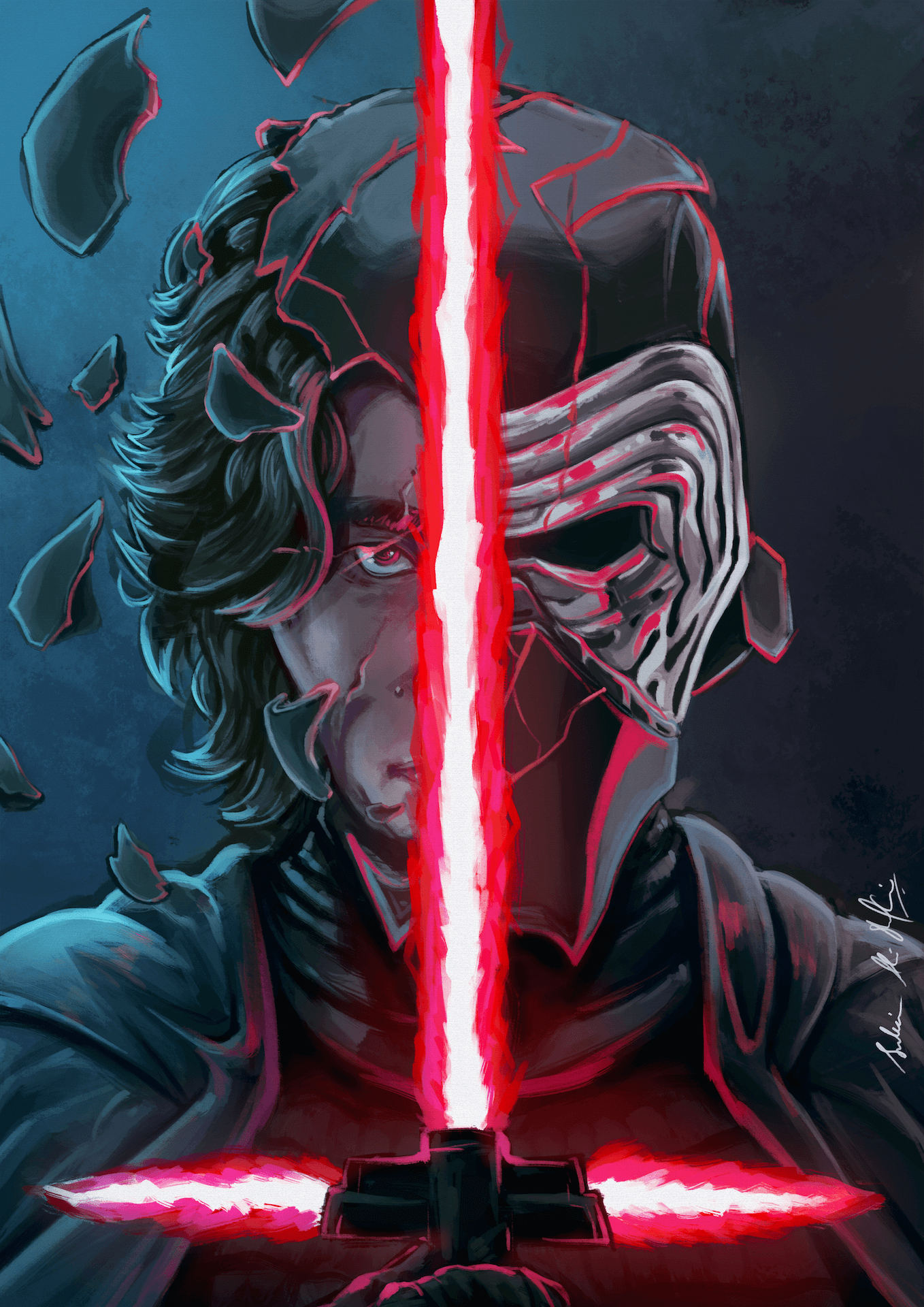 Kylo Ren Star Wars Artistic Wallpapers