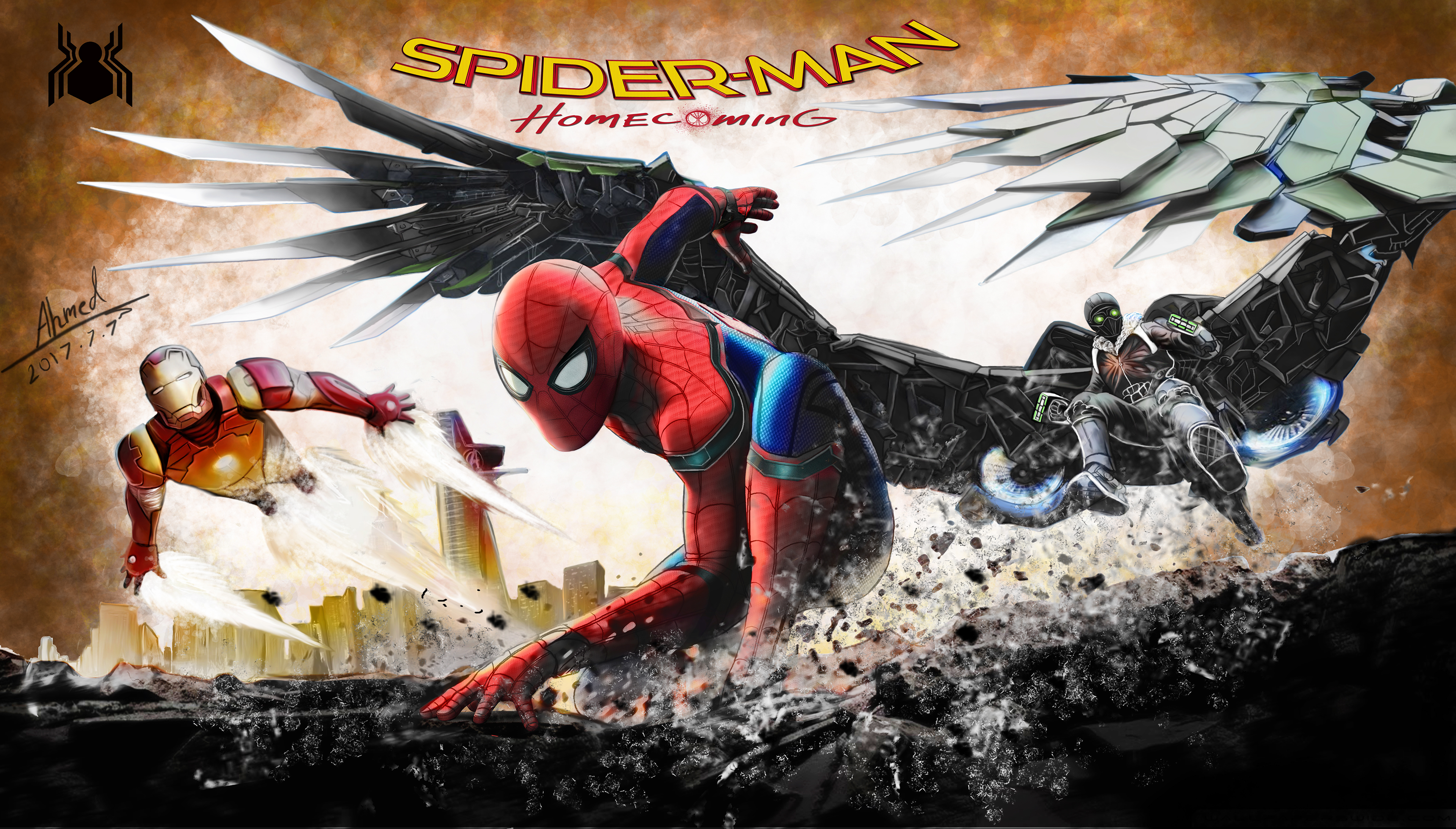 Latest Spiderman Homecoming Spidy Wallpapers