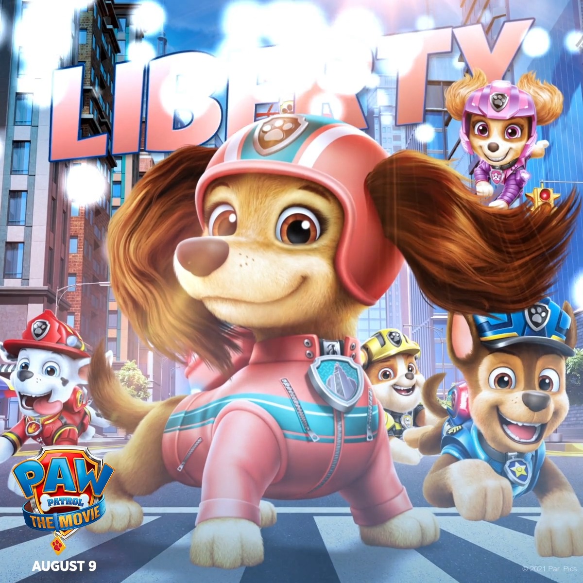 Liberty Paw Patrol The Movie Wallpapers