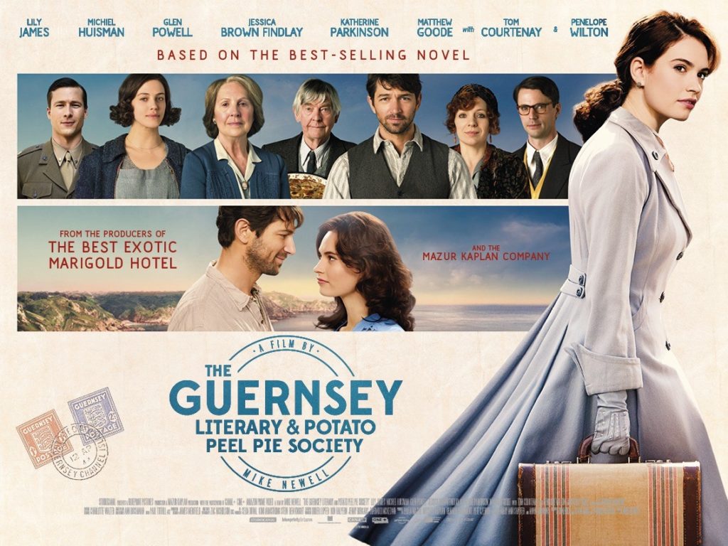 Lily James In The Guernsey Literary And Potato Peel Pie Society Wallpapers