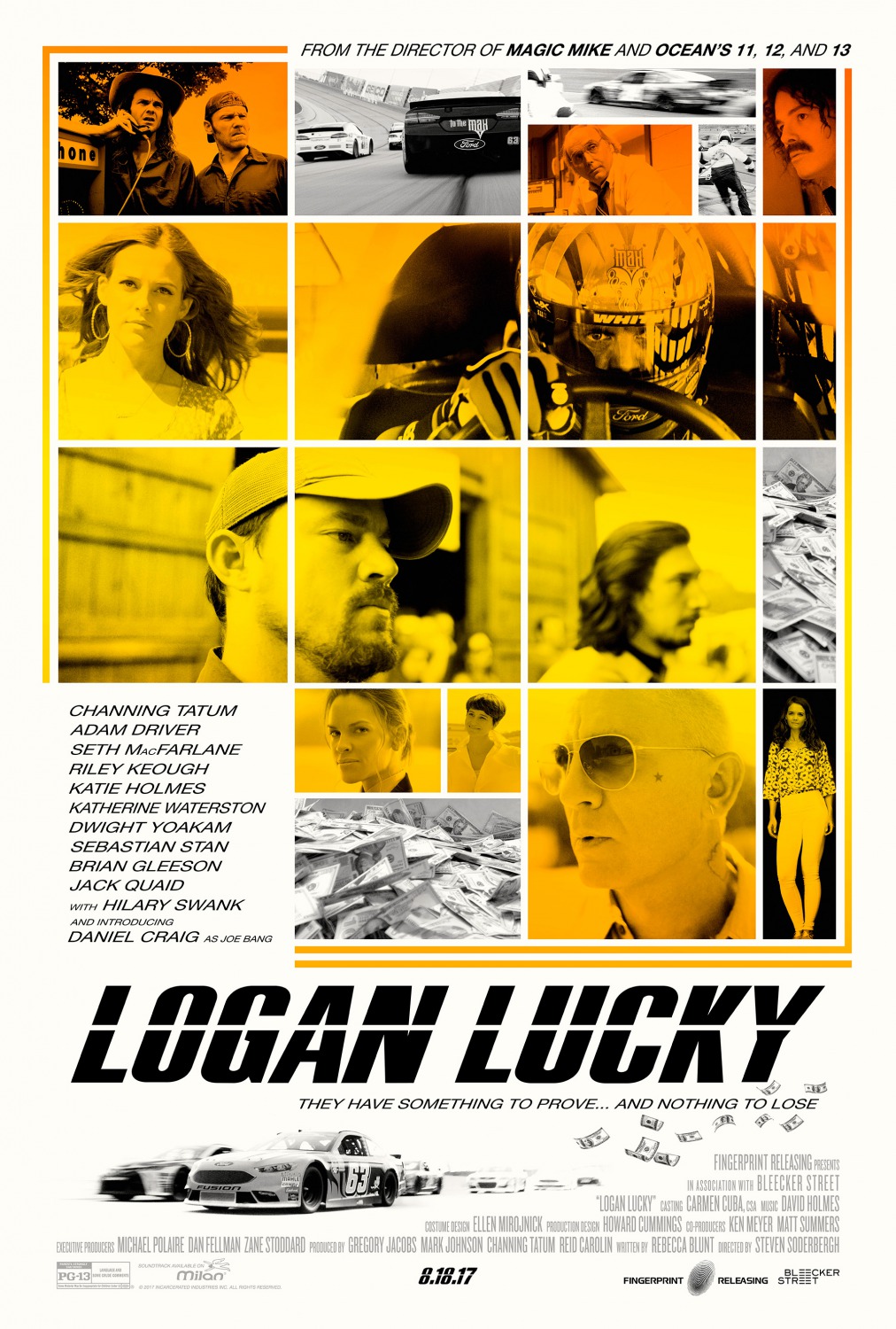 Logan Lucky Movie Poster Wallpapers