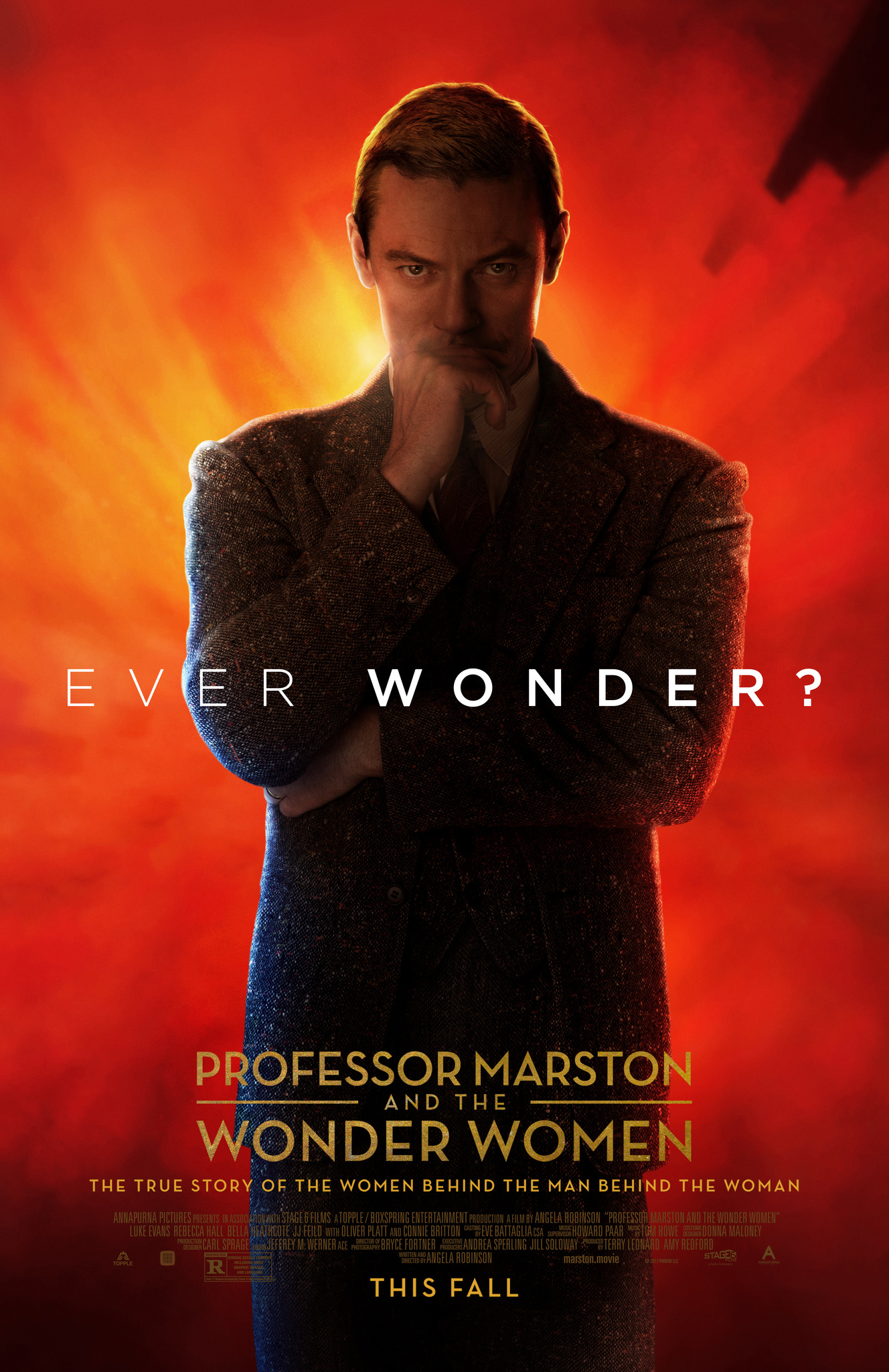 Luke Evans Professor Marston And The Wonder Women Wallpapers