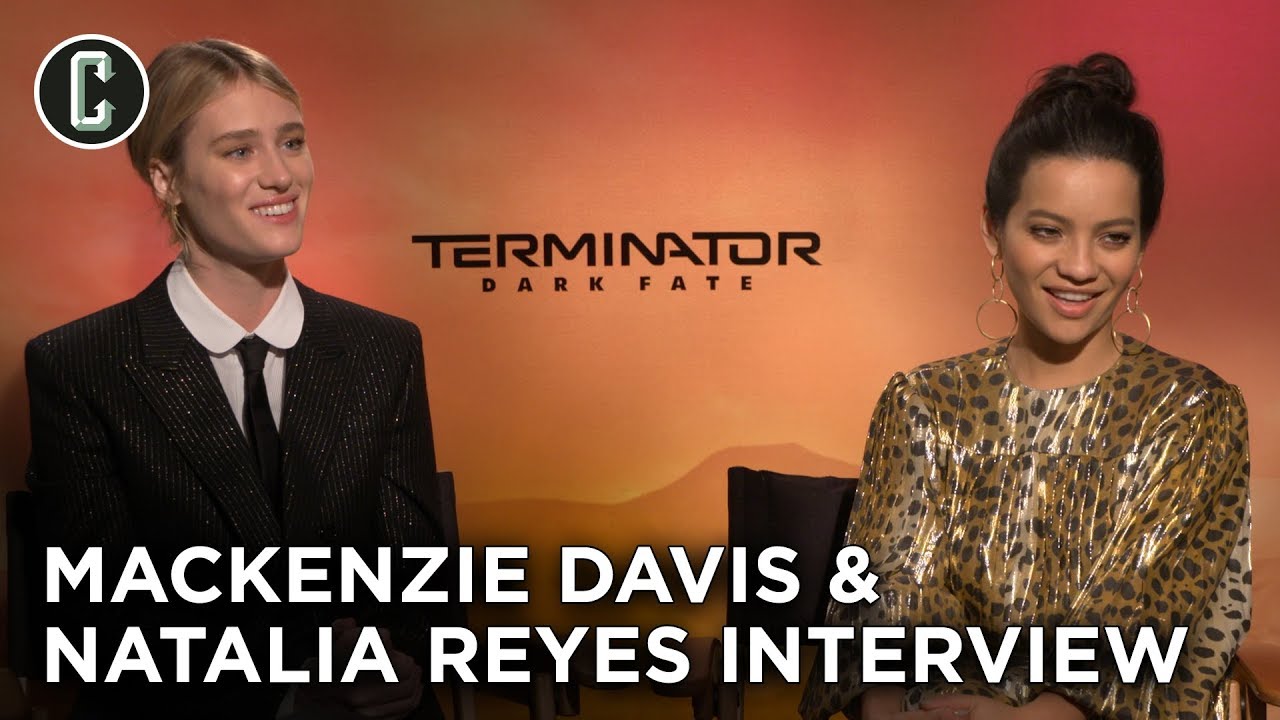 Mackenzie Davis And Natalia Reyes In Terminator 6 Wallpapers