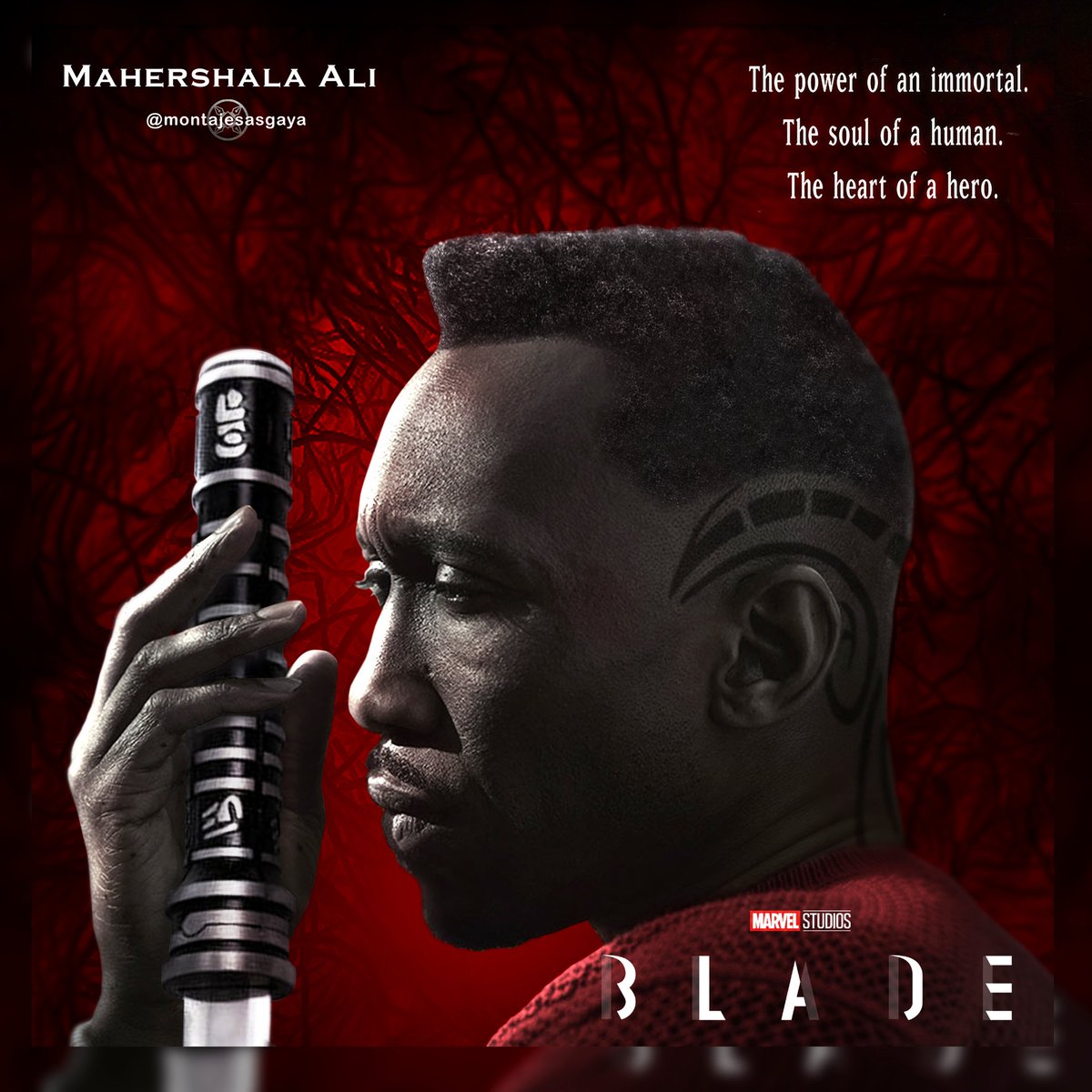 Mahershala Ali As Blade Fanart Wallpapers