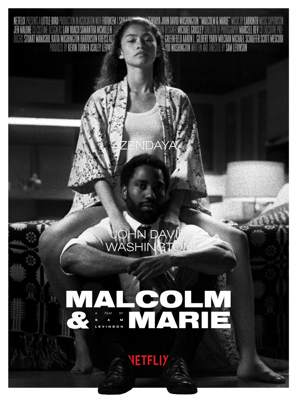 Malcolm &Amp; Marie Poster Wallpapers