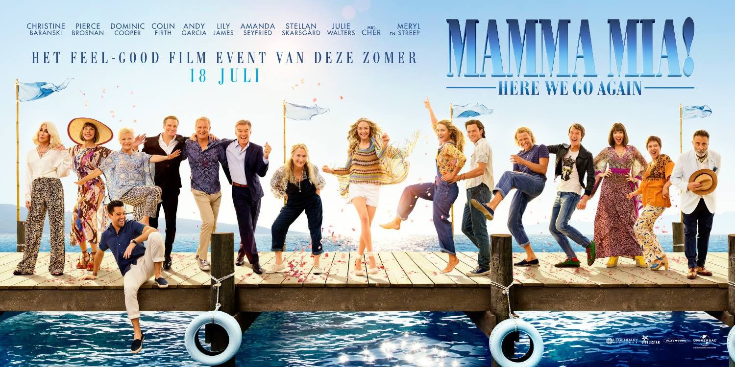 Mamma Mia Here We Go Again First Poster Wallpapers