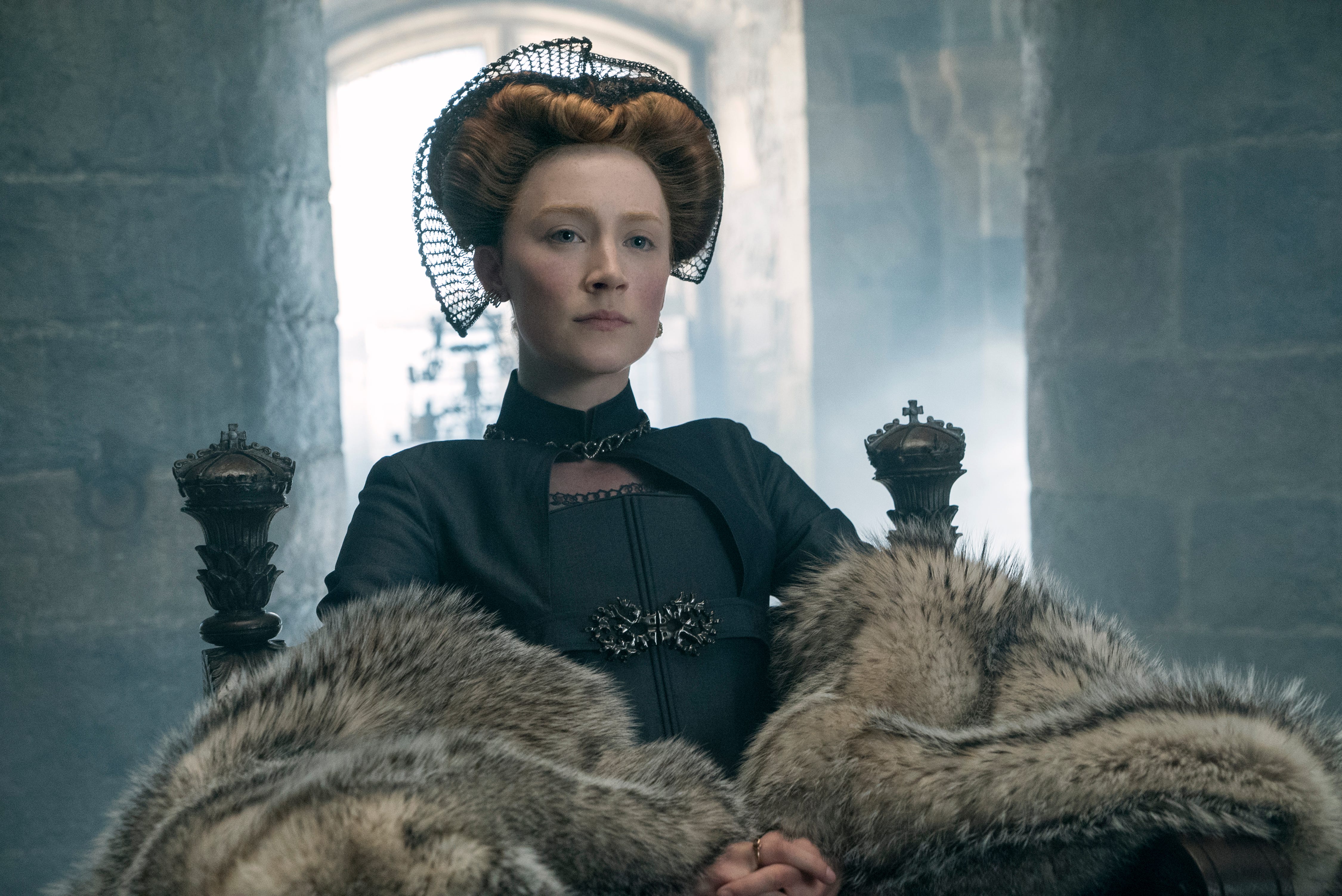 Margot Robbie And Saoirse Ronan In Mary Queen Of Scots 2018 Movie Wallpapers