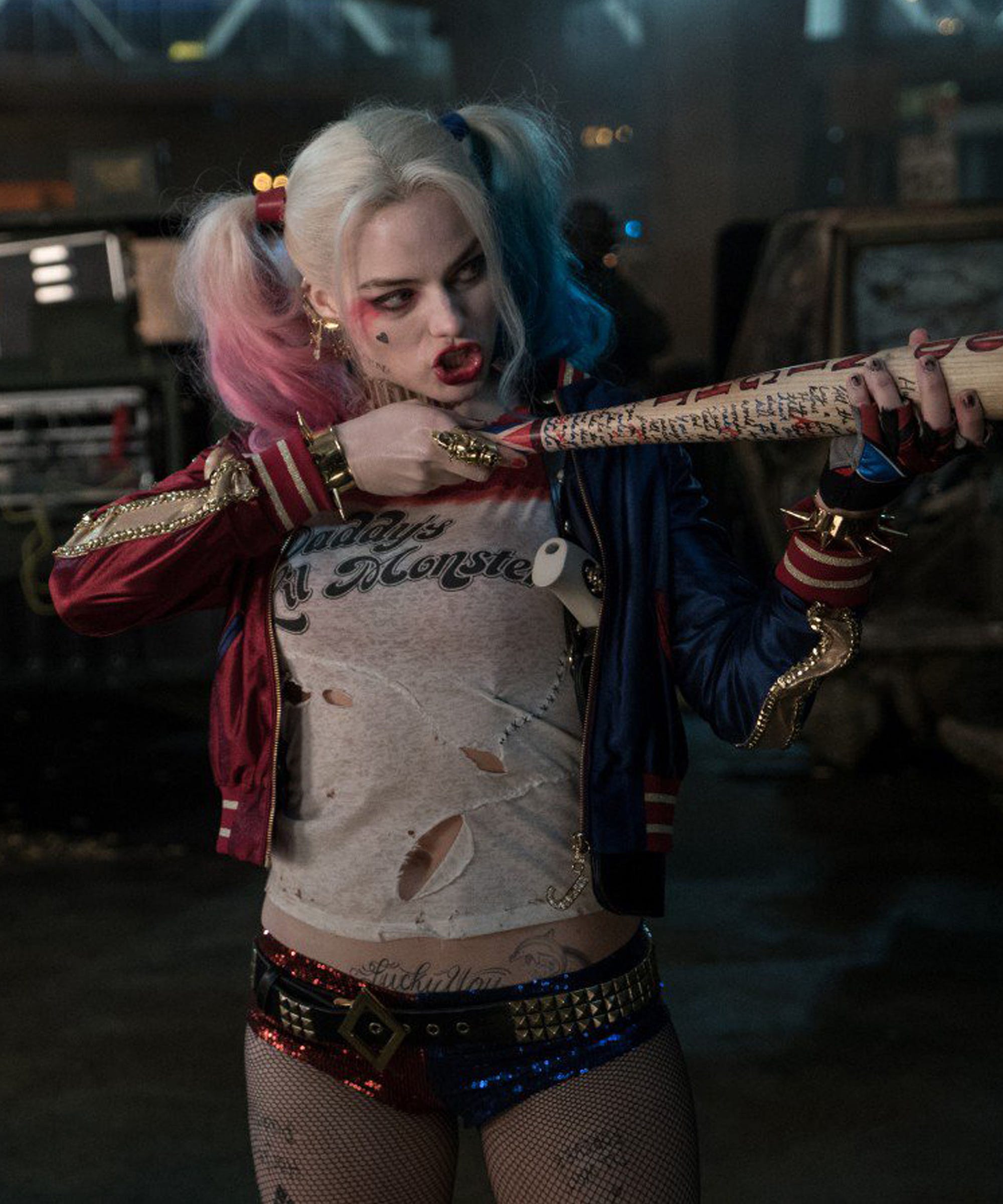 Margot Robbie As Harley Quinn Bop Wallpapers