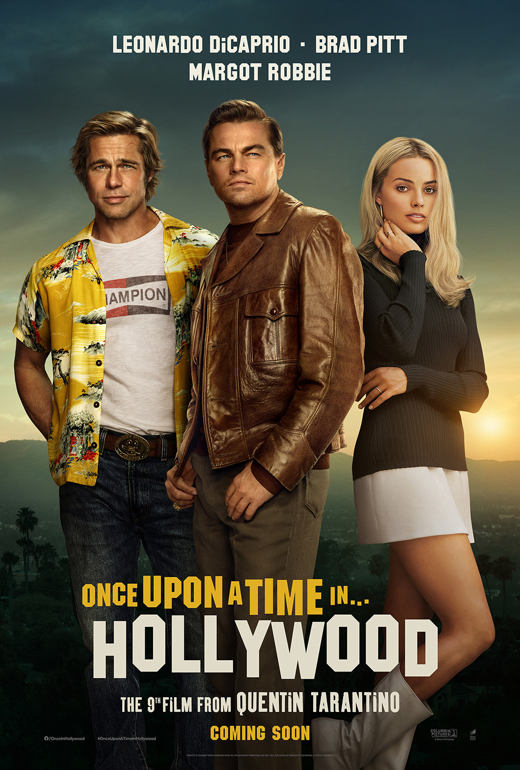 Margot Robbie Once Upon A Time In Hollywood Poster Wallpapers