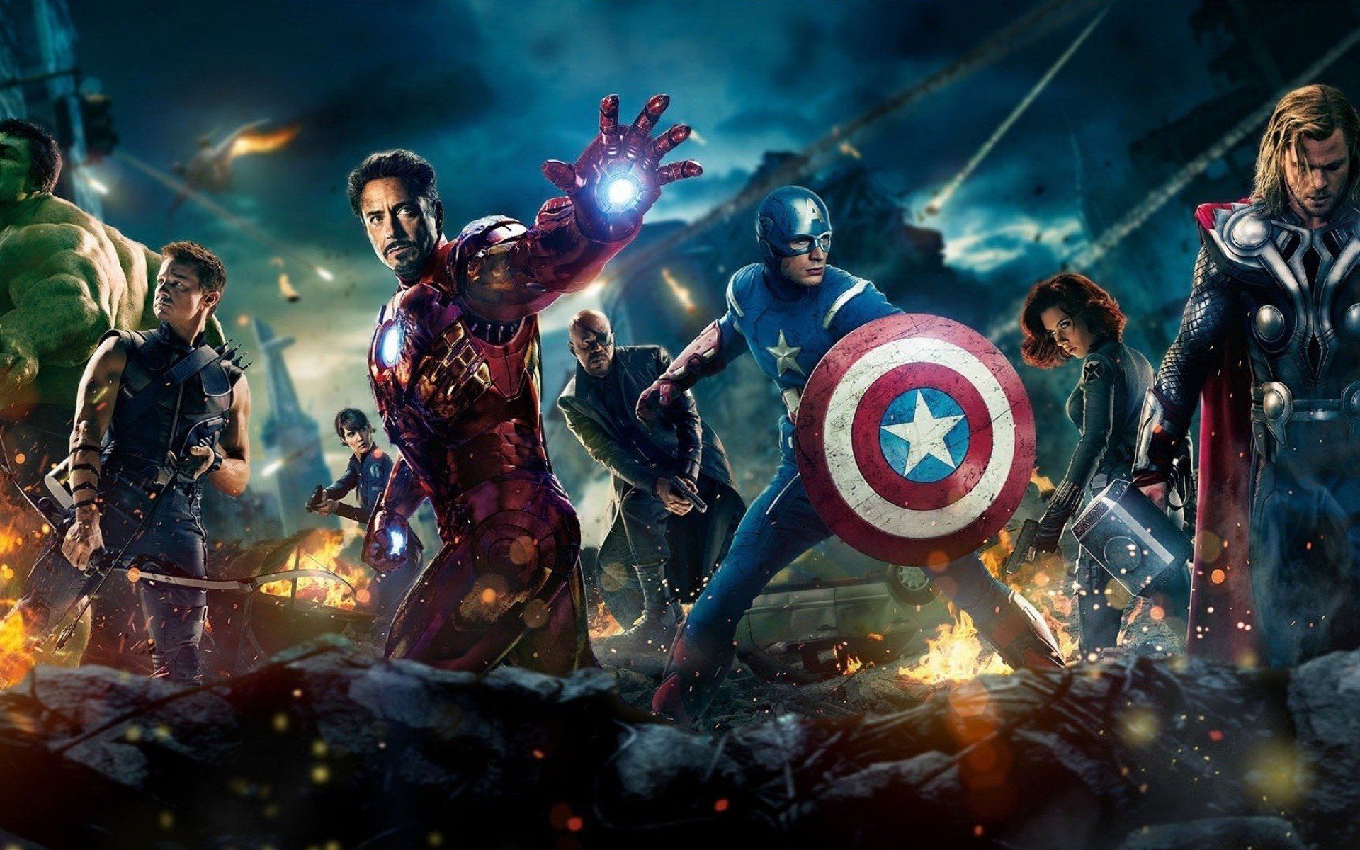 Marvel Cinematic Universe Superhero Artwork Wallpapers