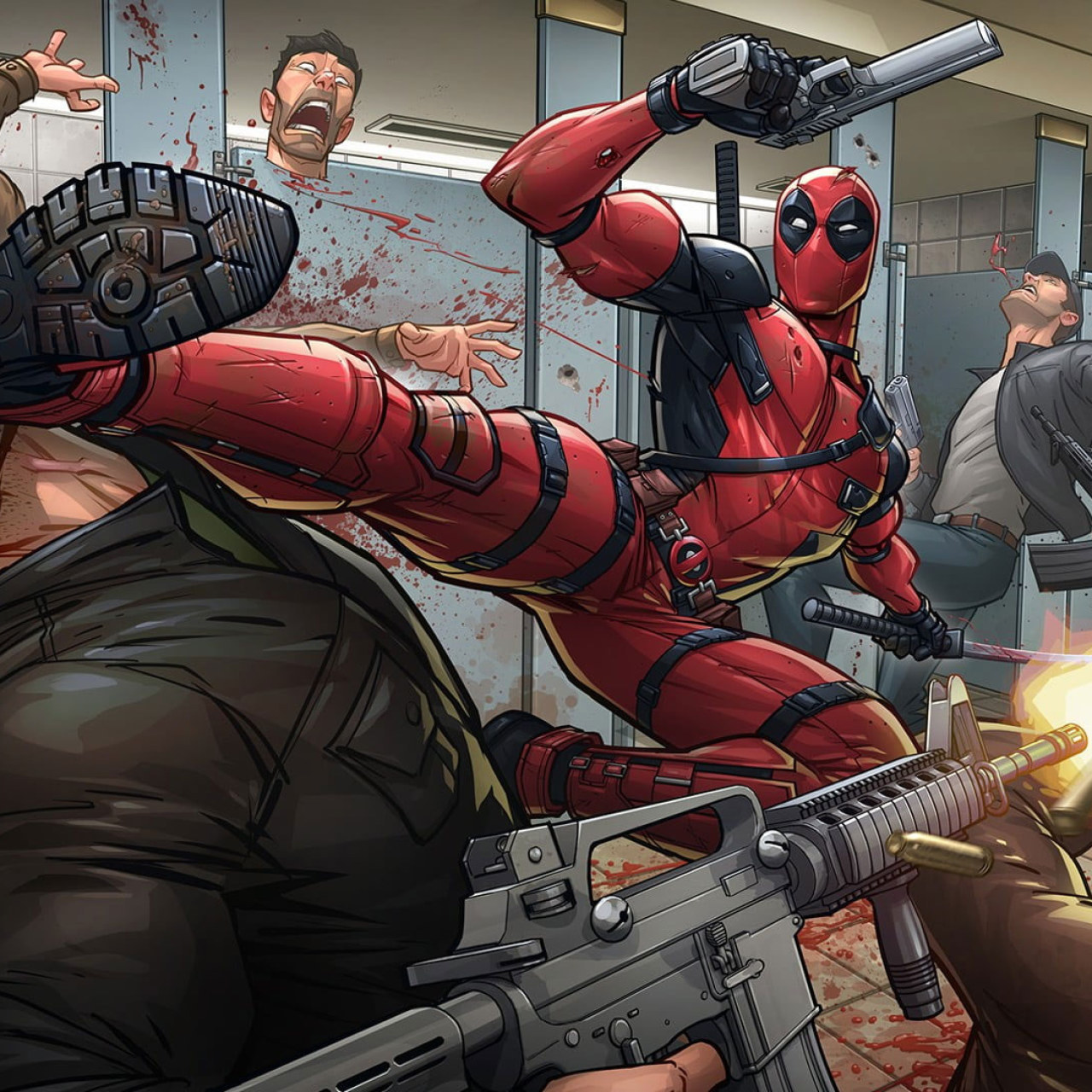 Marvel Deadpool Artwork Wallpapers