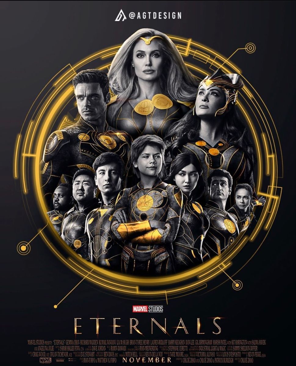 Marvel Eternals Artwork Wallpapers