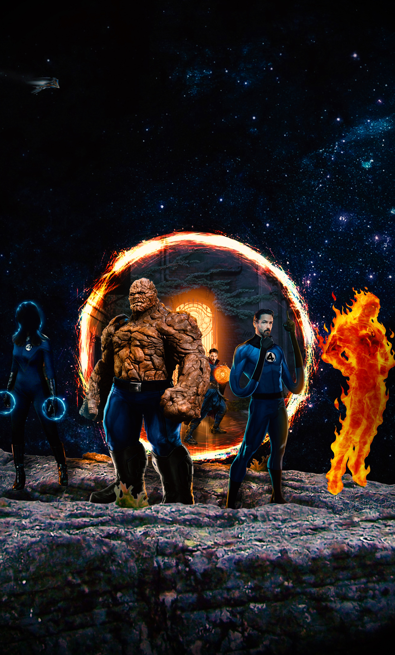 Marvel Fantastic Four 4K Logo Wallpapers