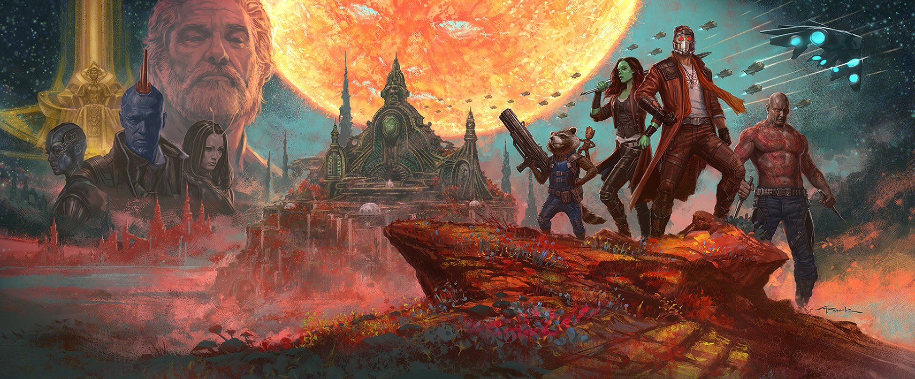 Marvel Guardians Of The Galaxy Artwork Wallpapers