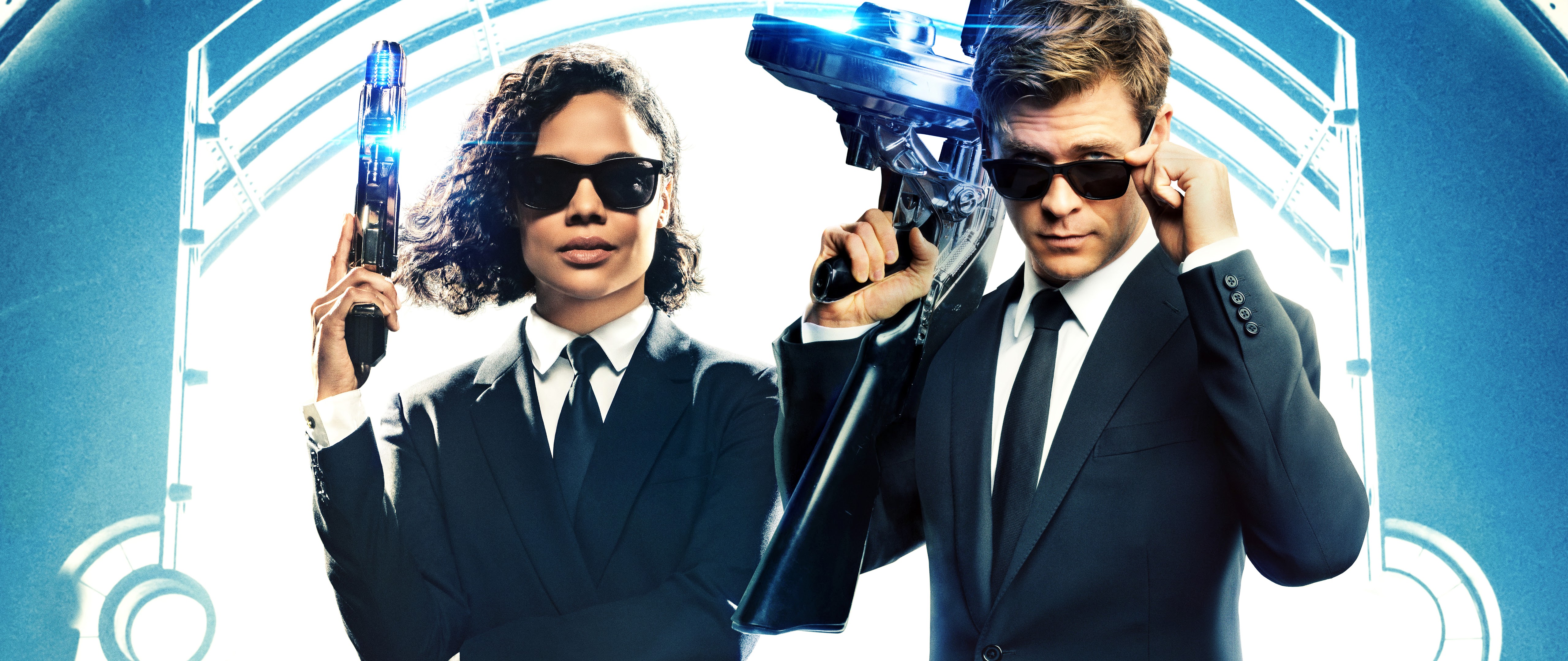 Men In Black 4 Chris Hemsworth And Tessa Thompson Wallpapers