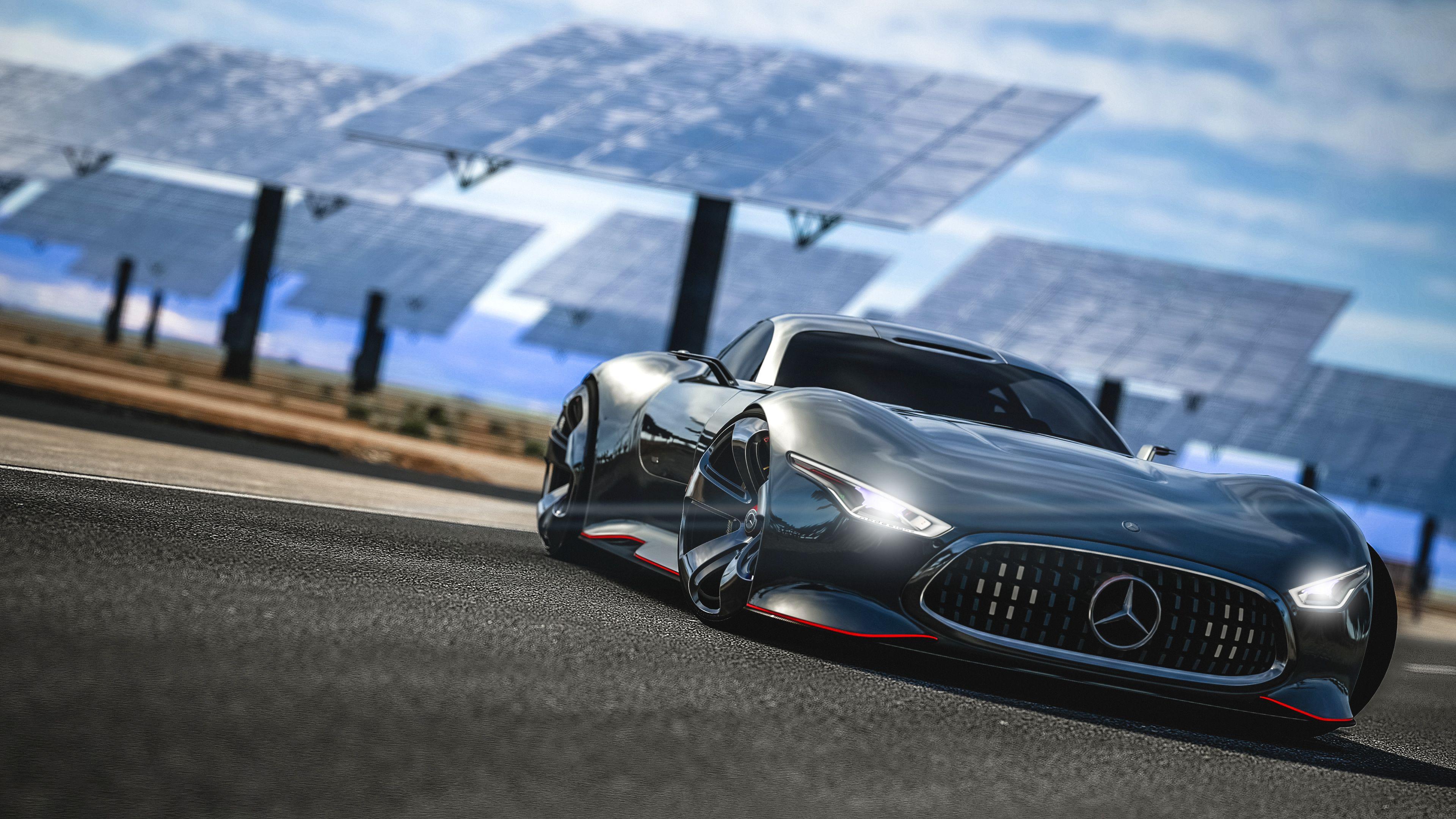 Mercedes Benz Amg Vision Justice League Wallpapers