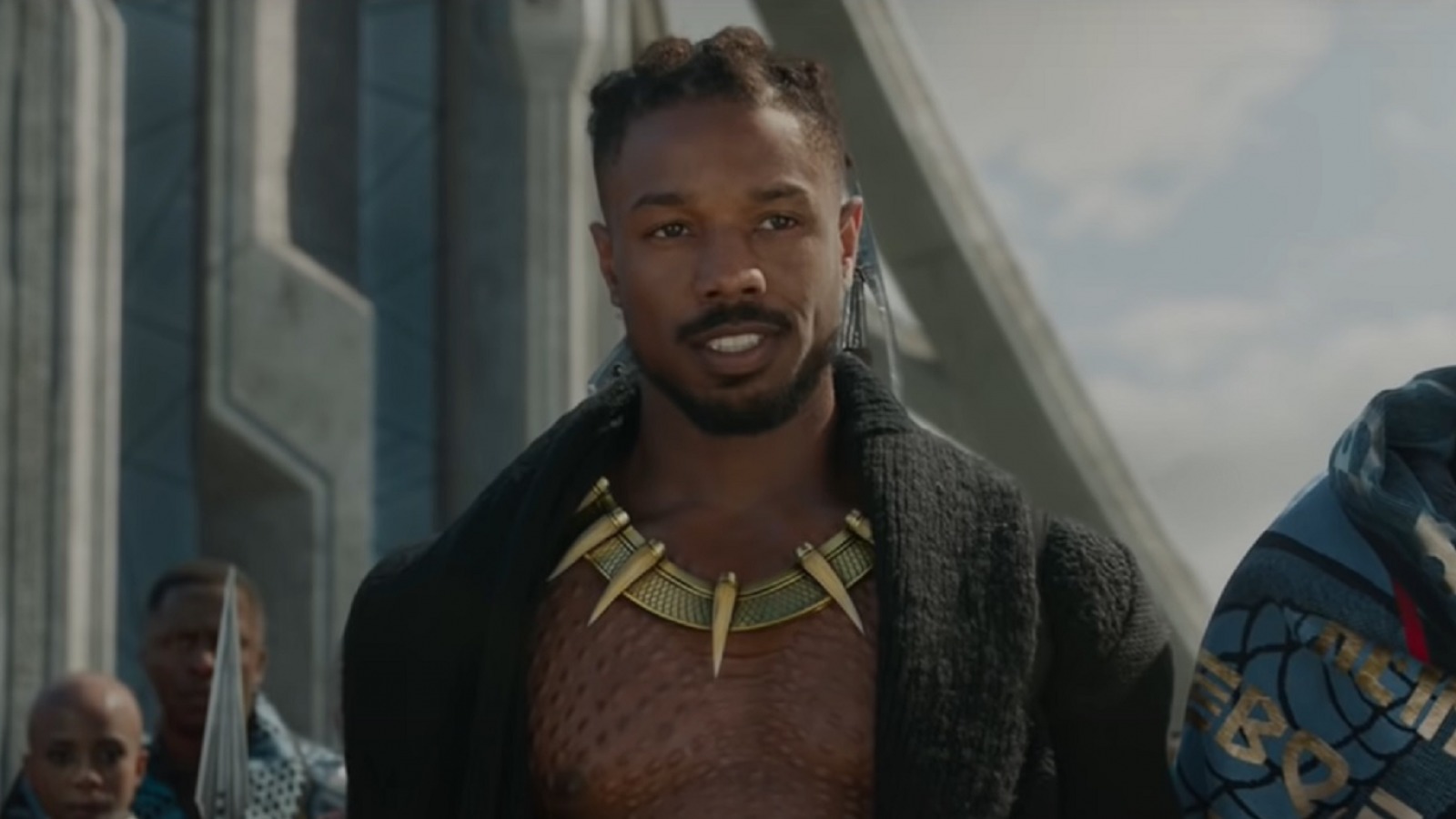 Michael B Jordan As Erik Killmonger In Black Panther 2018 Wallpapers