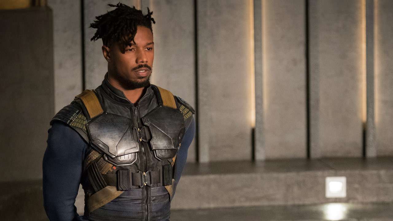 Michael B Jordan As Erik Killmonger In Black Panther 2018 Wallpapers