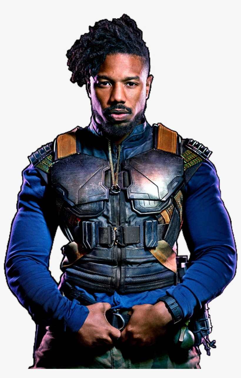 Michael B Jordan As Erik Killmonger In Black Panther 2018 Wallpapers