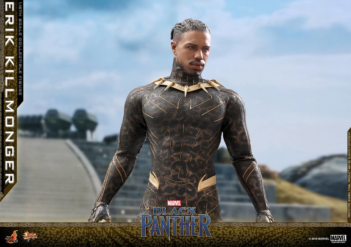 Michael B Jordan As Erik Killmonger In Black Panther 2018 Wallpapers