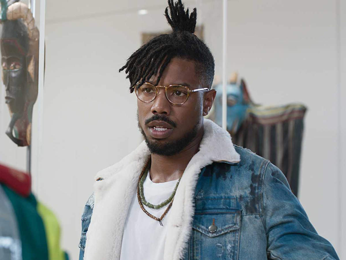 Michael B Jordan As Erik Killmonger In Black Panther 2018 Wallpapers