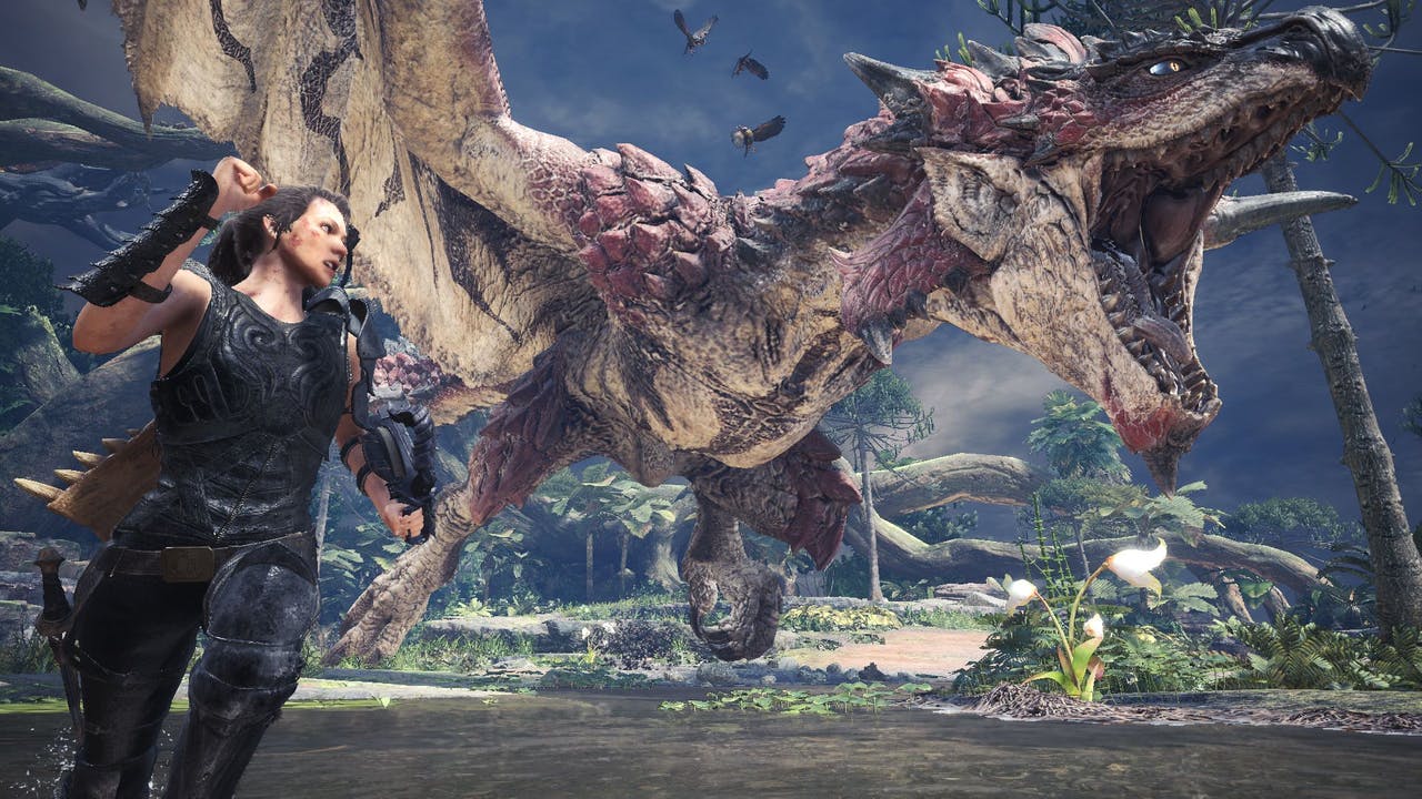 Milla Jovovich And Tony Jaa In Monster Hunter Wallpapers