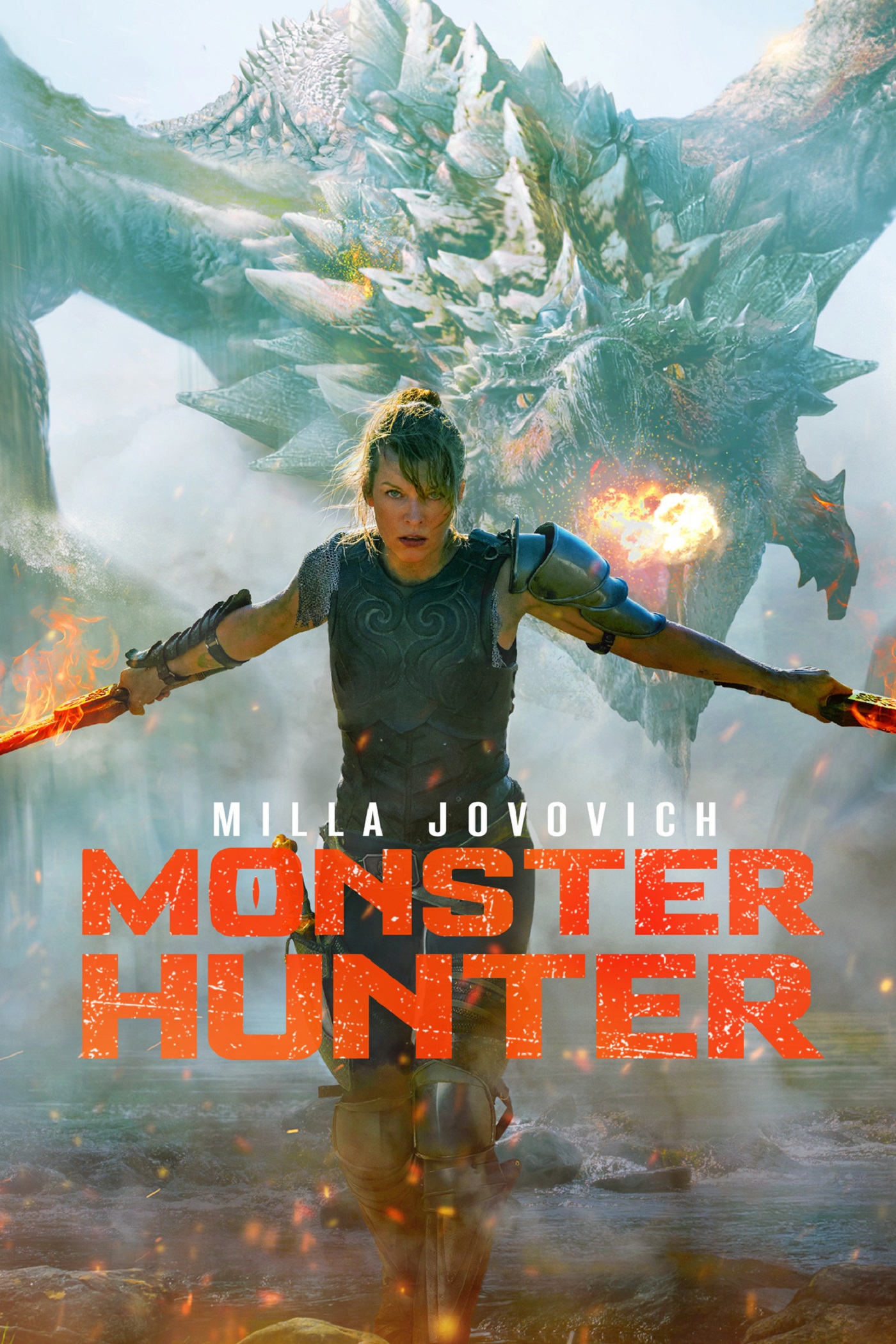 Milla Jovovich And Tony Jaa In Monster Hunter Wallpapers