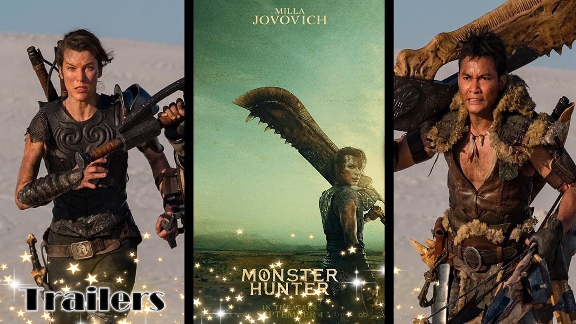 Milla Jovovich And Tony Jaa In Monster Hunter Wallpapers