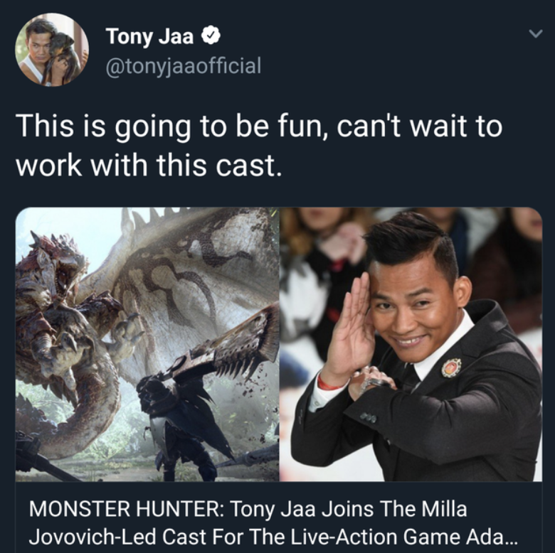 Milla Jovovich And Tony Jaa In Monster Hunter Wallpapers