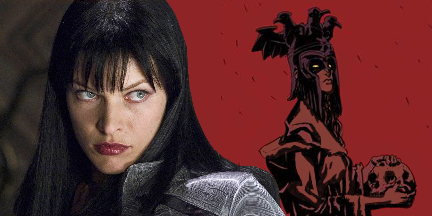 Milla Jovovich As Blood Queen In Hellboy Wallpapers