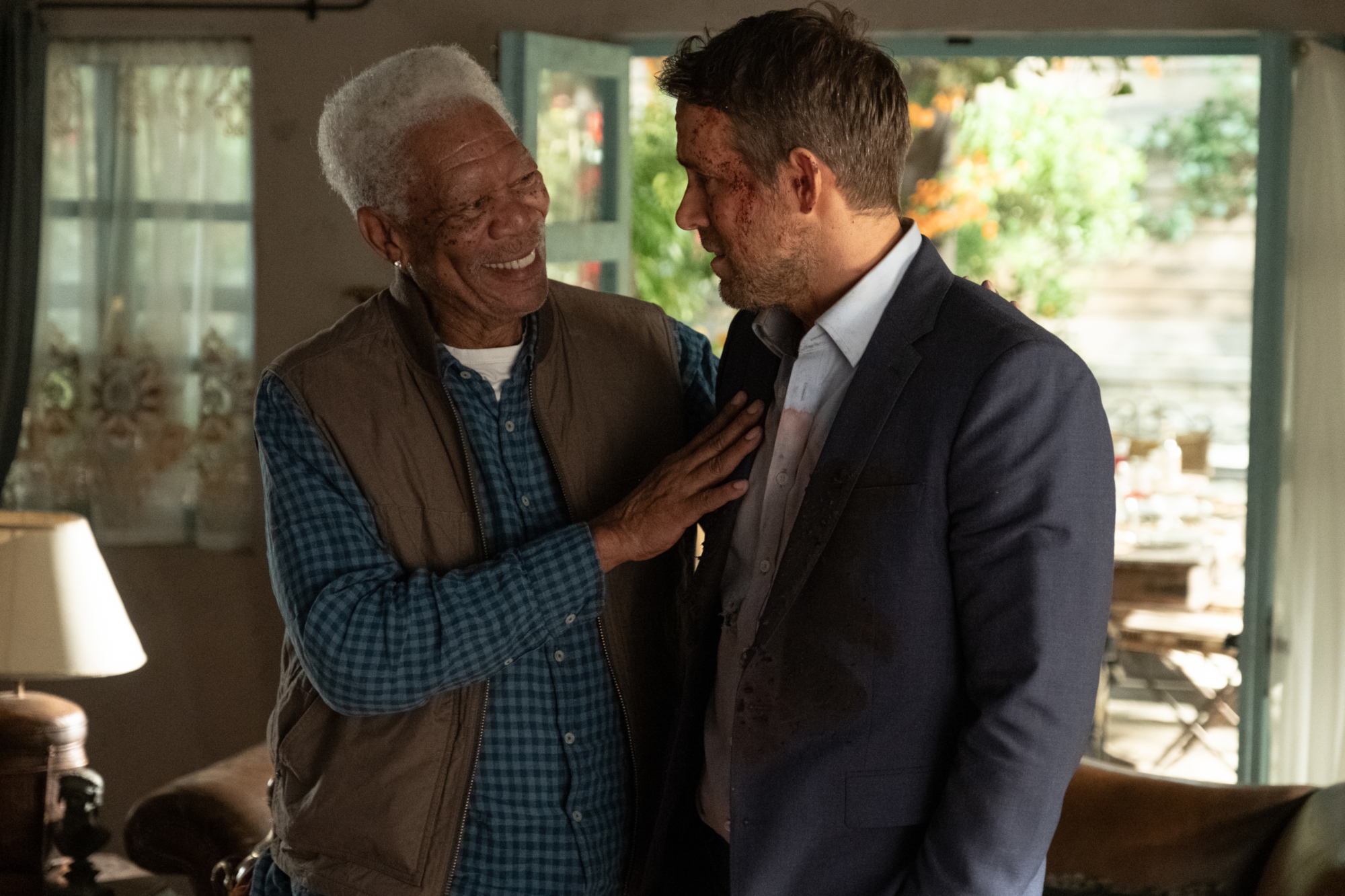 Morgan Freeman In The Hitman'S Wife'S Bodyguard Wallpapers