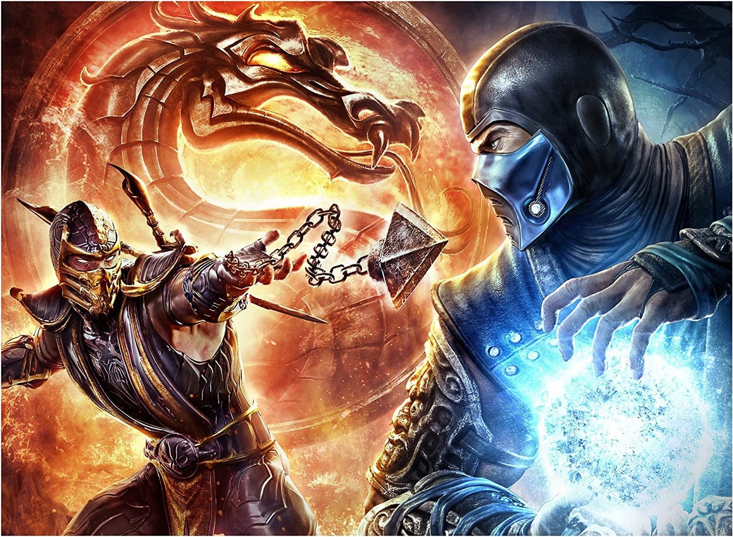 Mortal Kombat Scorpion Cool Art 2021 Wallpapers