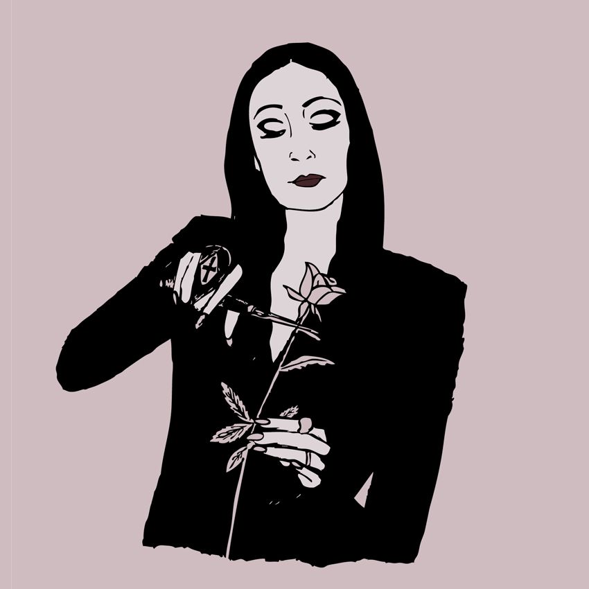 Morticia Addams The Addams Family Wallpapers