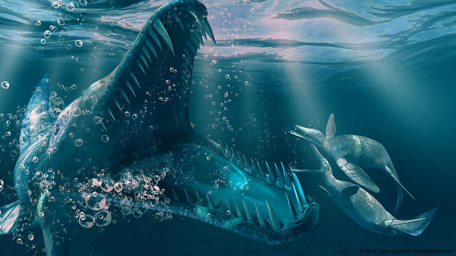 Mosasaurus Shark Snack Poster From Jurassic World 2018 Wallpapers