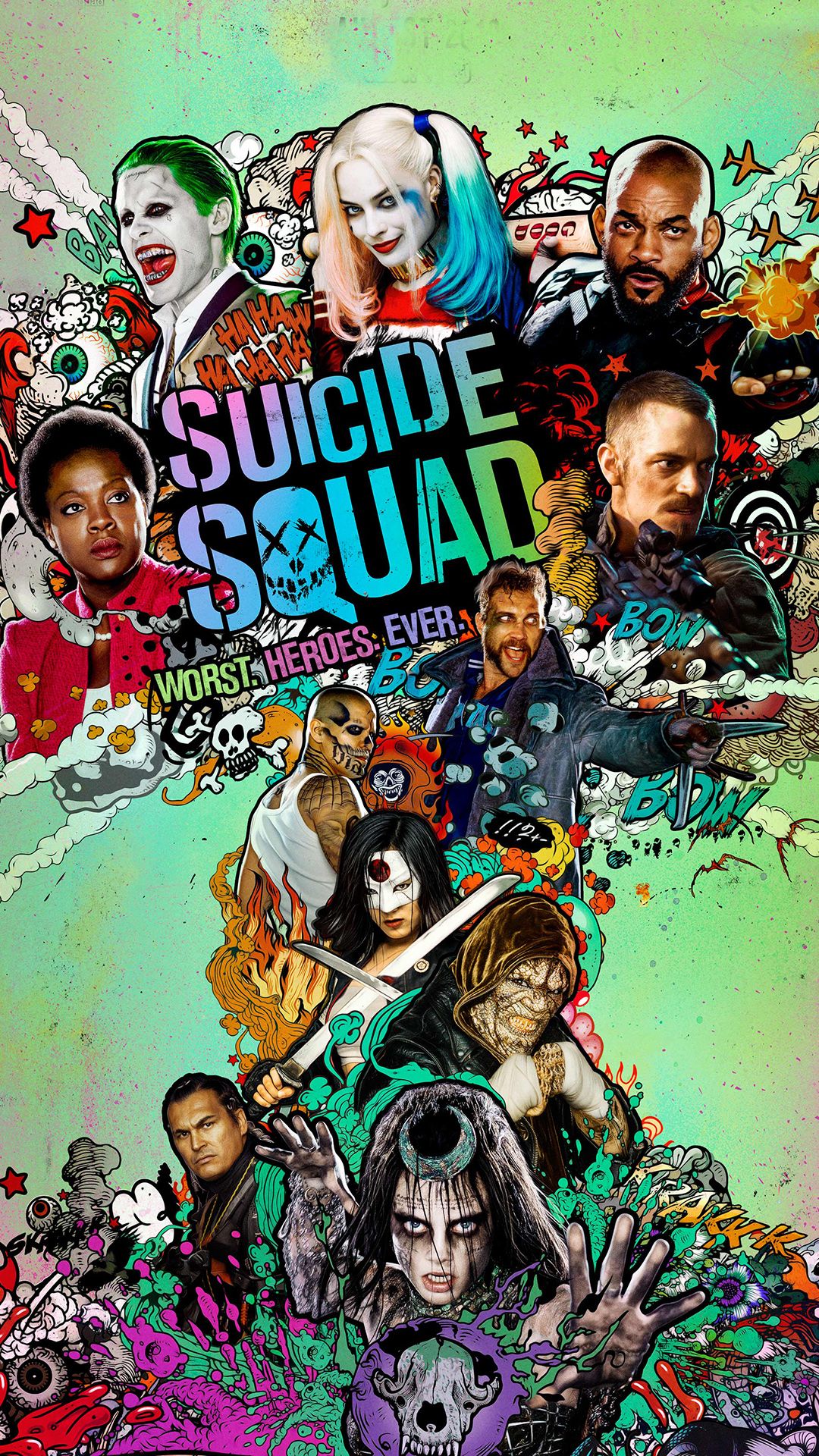 Movie Poster Of The Suicide Squad Wallpapers