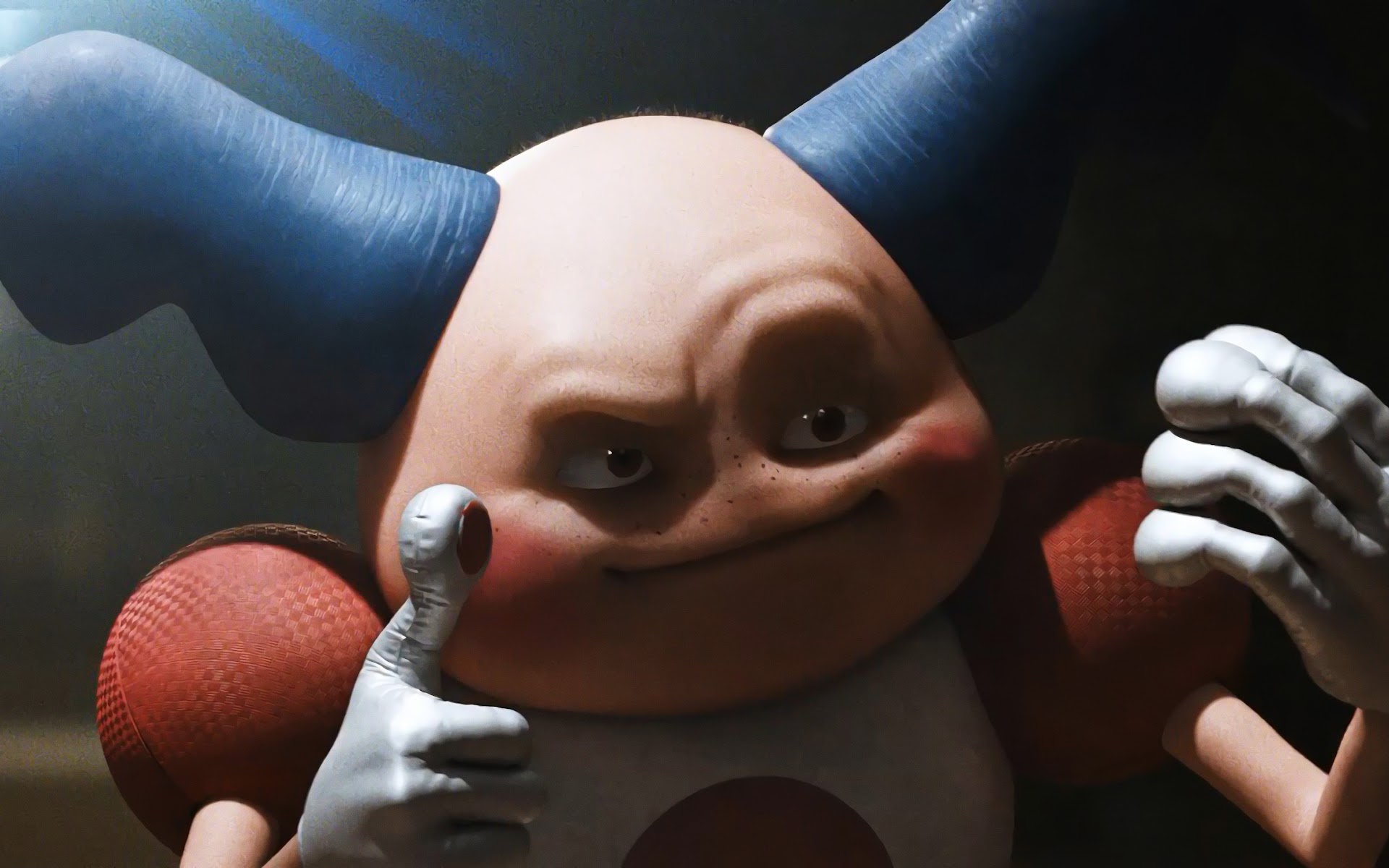 Mr. Mime In Pokemon Detective Pikachu Movie Wallpapers