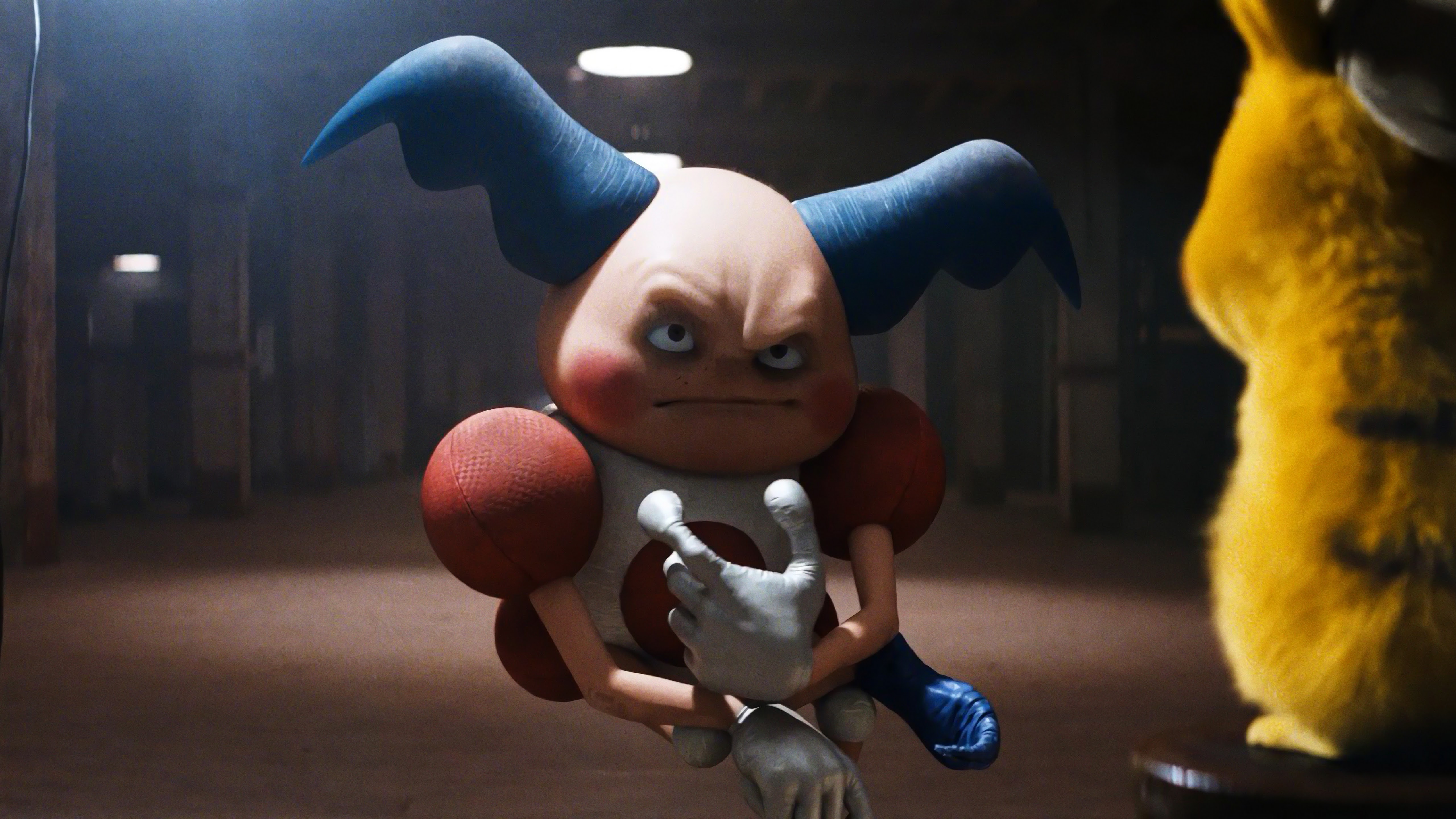 Mr. Mime In Pokemon Detective Pikachu Movie Wallpapers