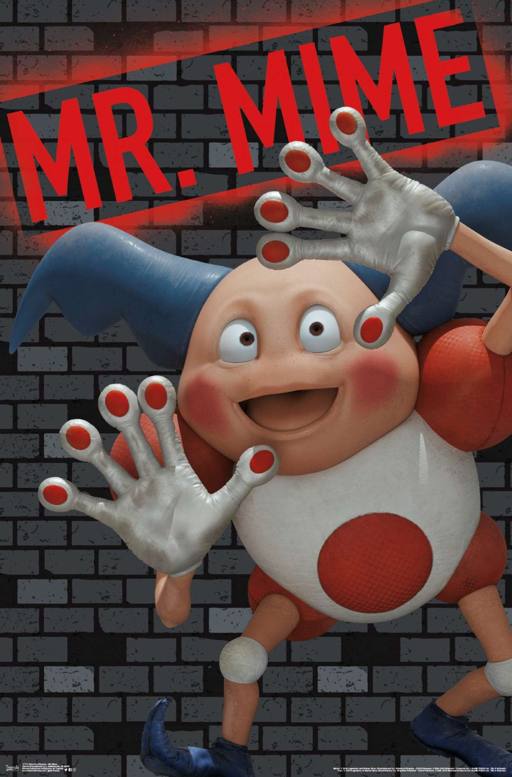 Mr. Mime In Pokemon Detective Pikachu Movie Wallpapers