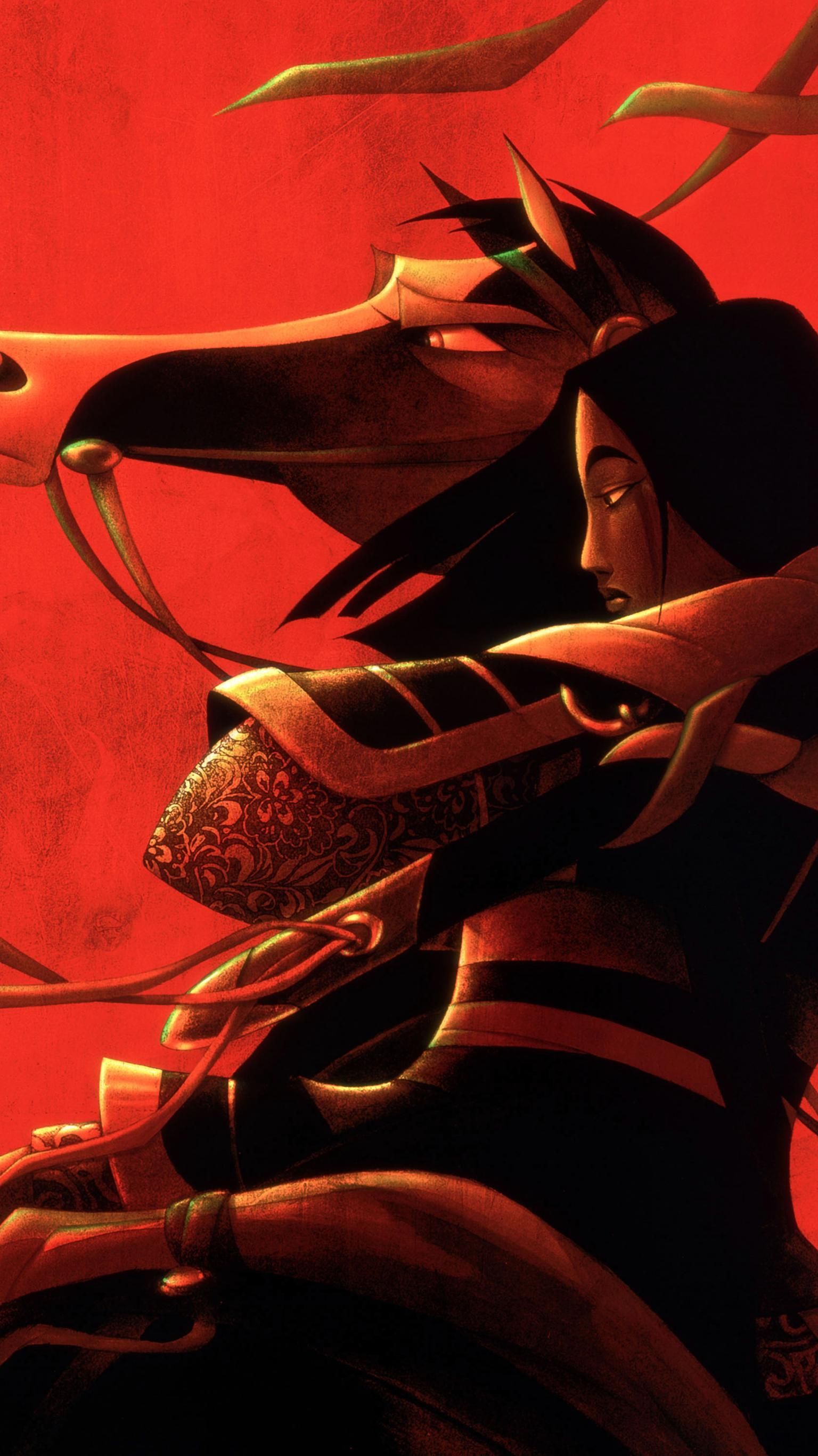 Mulan As Warrior Poster Wallpapers