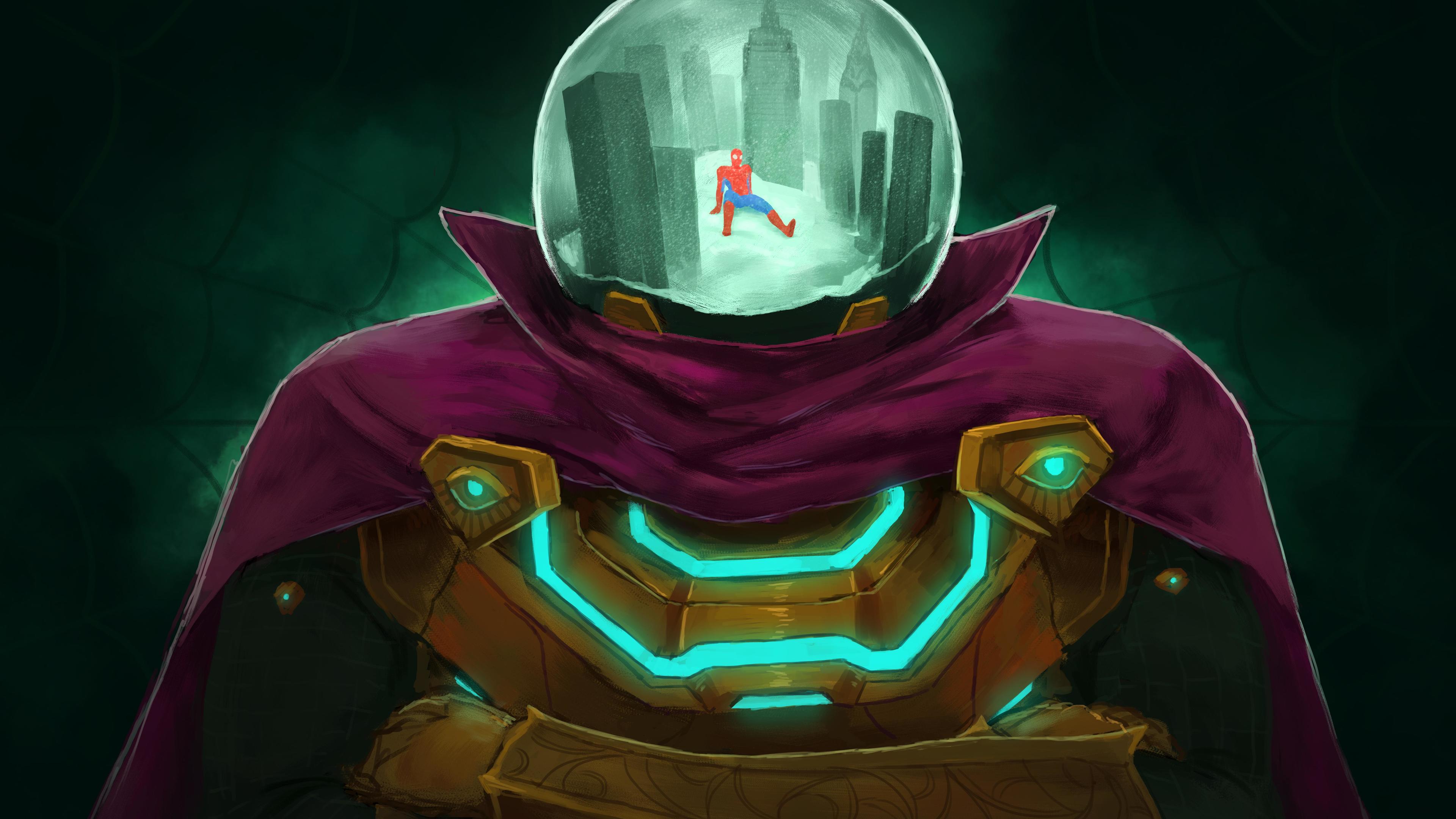 Mysterio And Spiderman Wallpapers