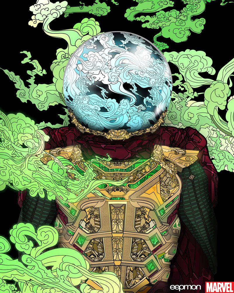 Mysterio In Spider-Man Far From Home Artwork Wallpapers