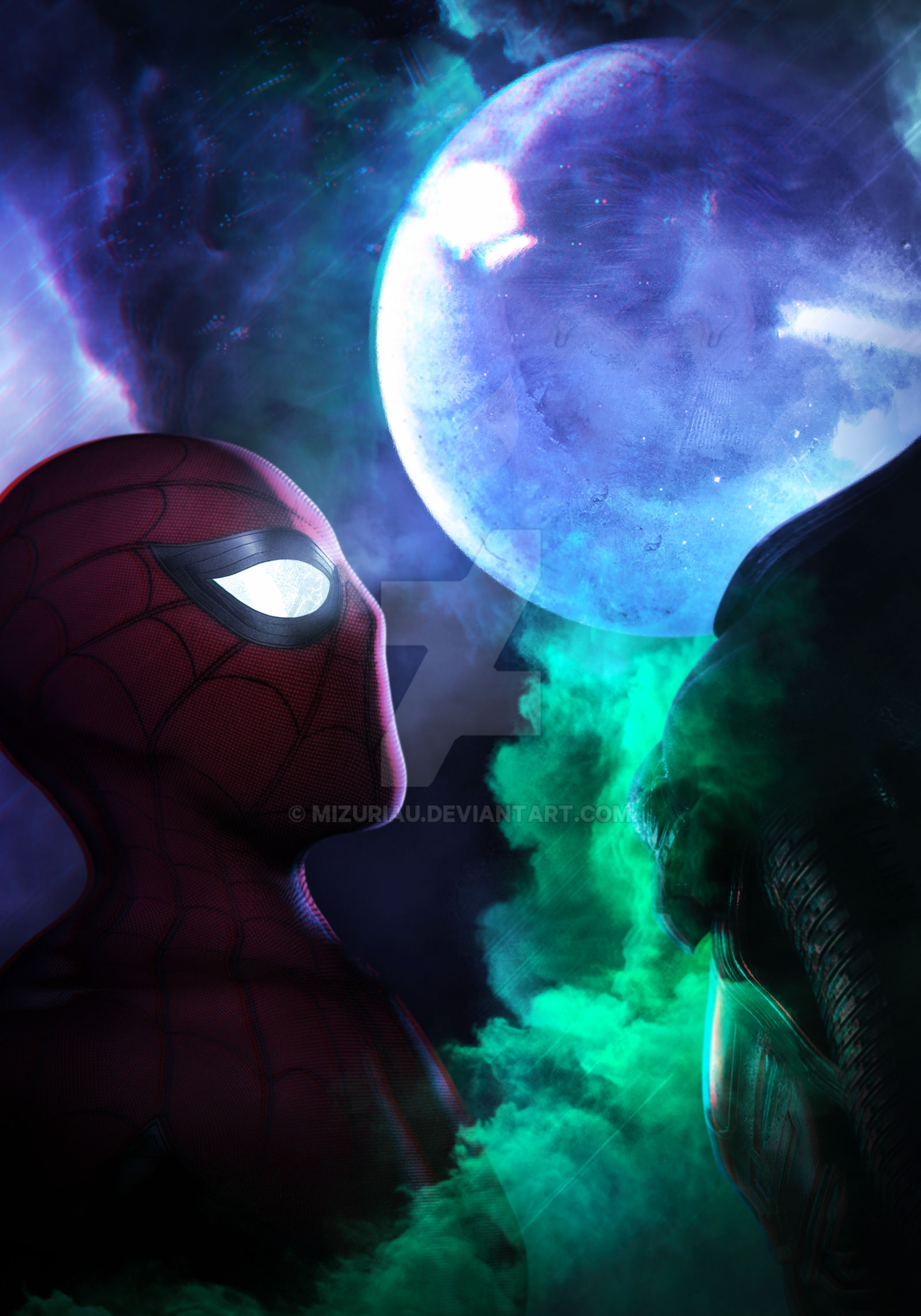 Mysterio In Spider-Man Far From Home Artwork Wallpapers