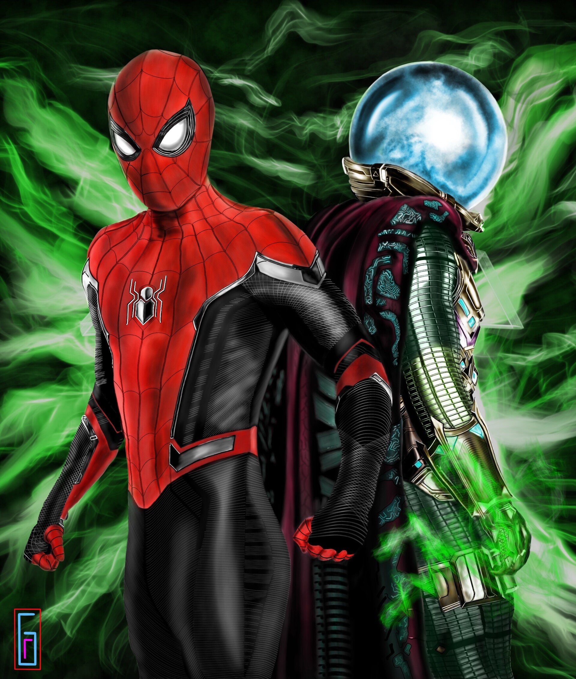 Mysterio In Spider-Man Far From Home Artwork Wallpapers