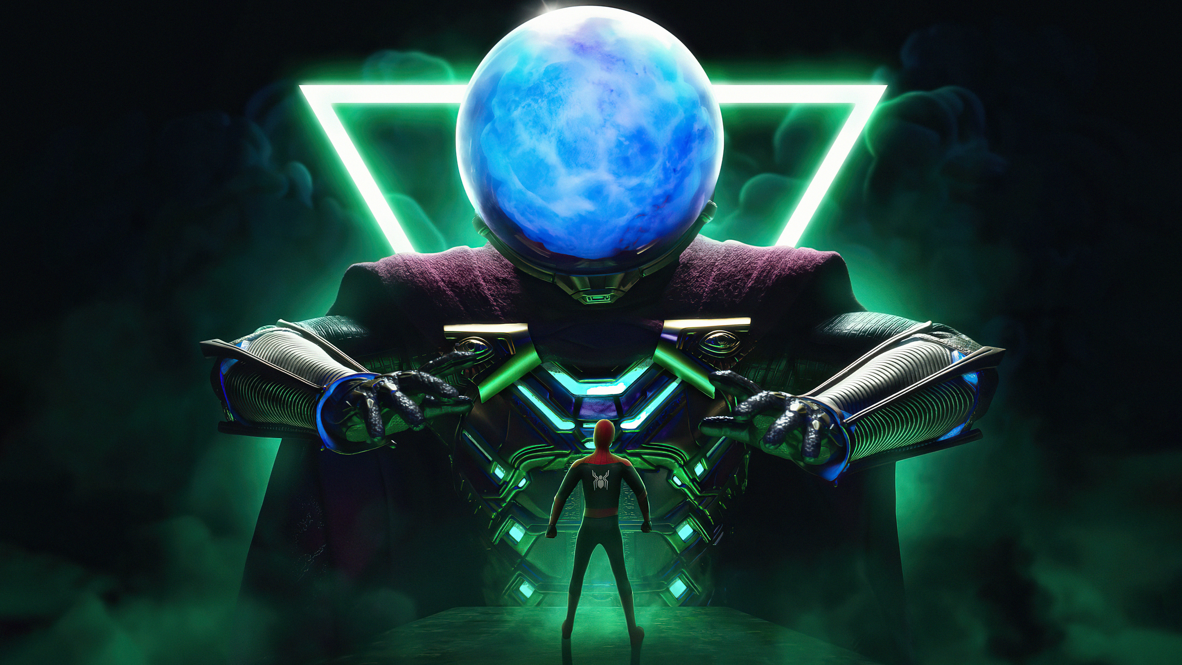 Mysterio In Spiderman Movie Wallpapers