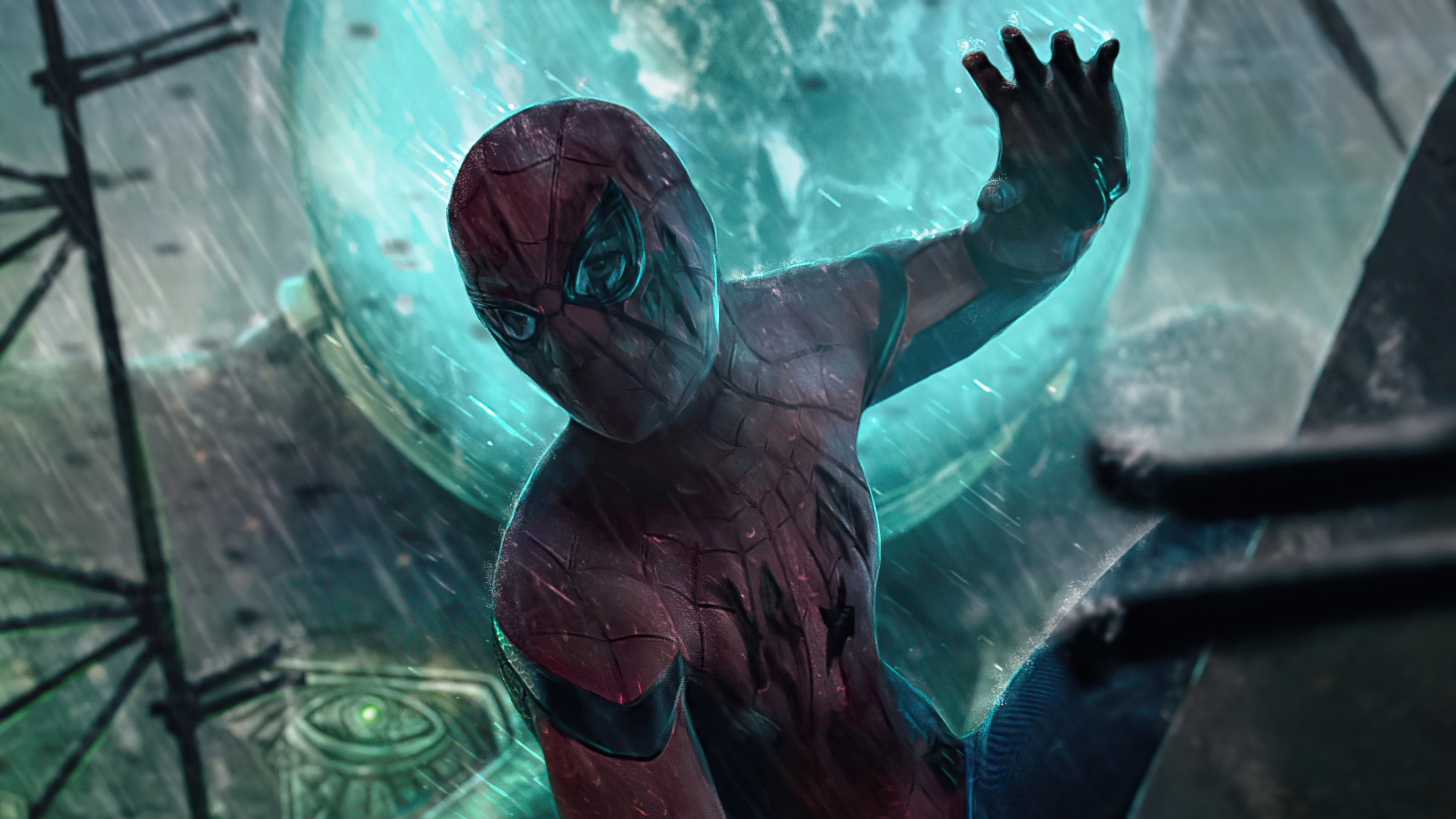 Mysterio In Spiderman Movie Wallpapers