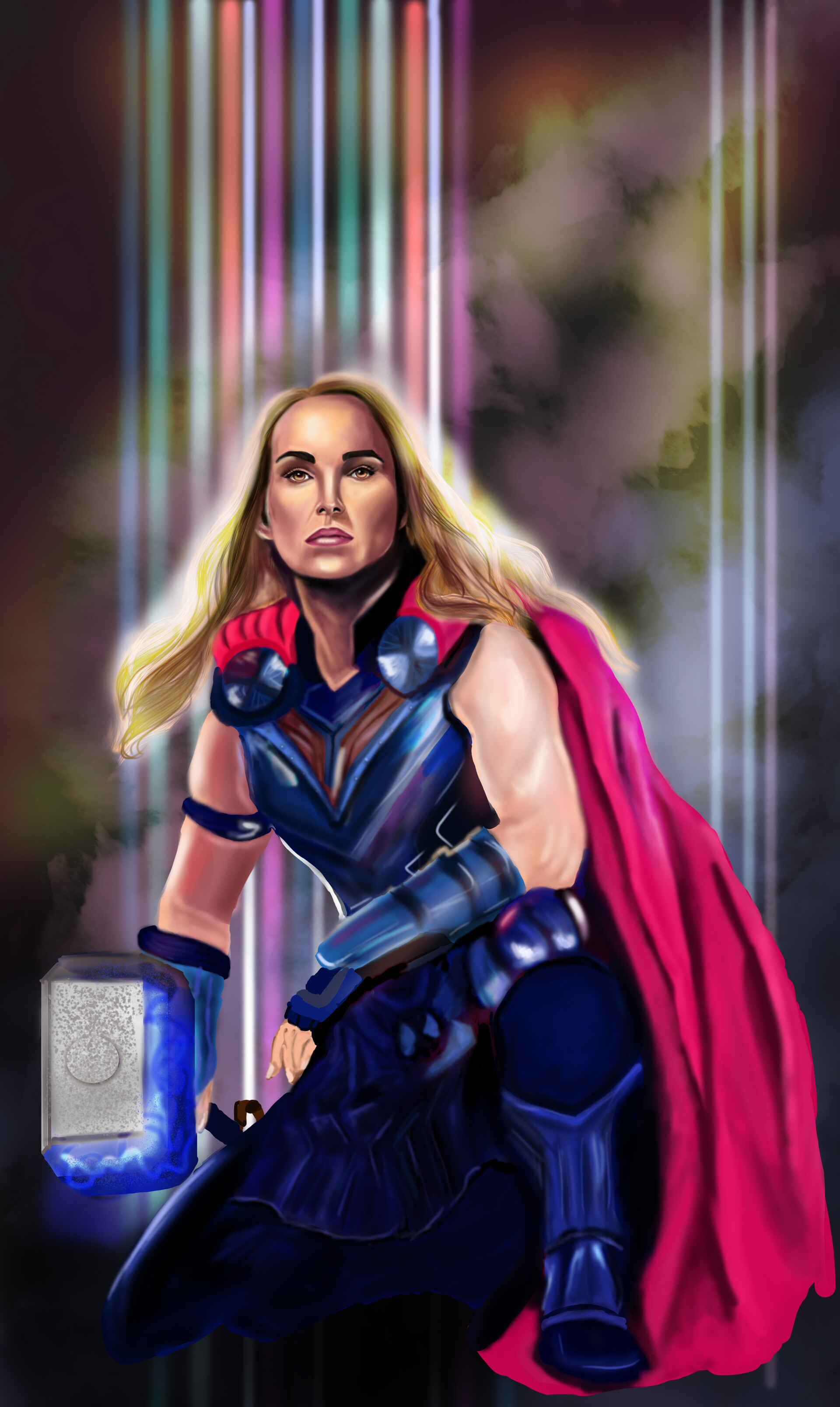 Natalie Portman As Thor Fanart Wallpapers